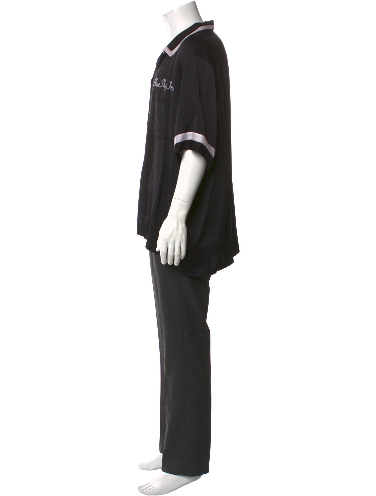 Blue Sky Inn Striped Short Sleeve Shirt