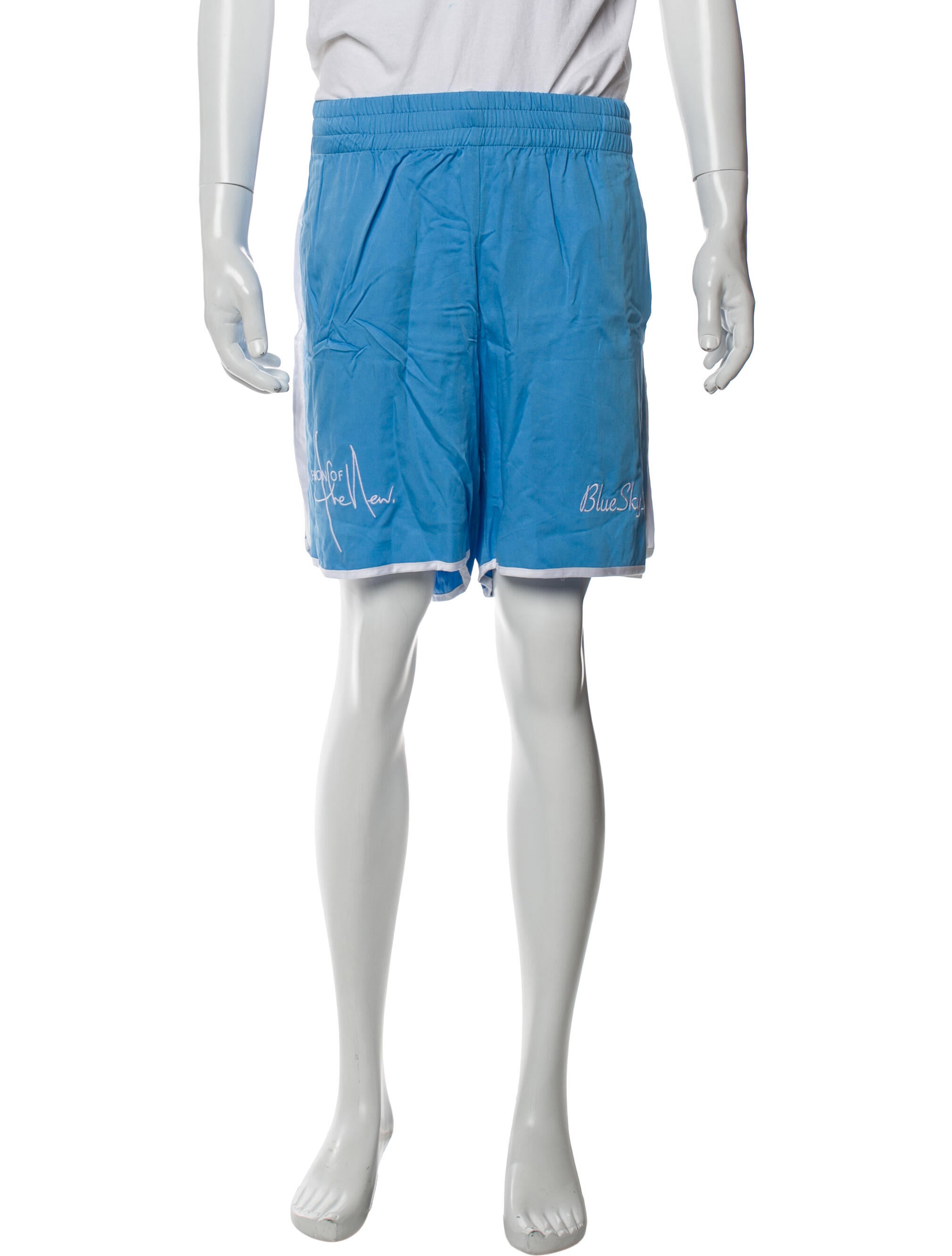 Blue Sky Inn Graphic Print Athletic Shorts