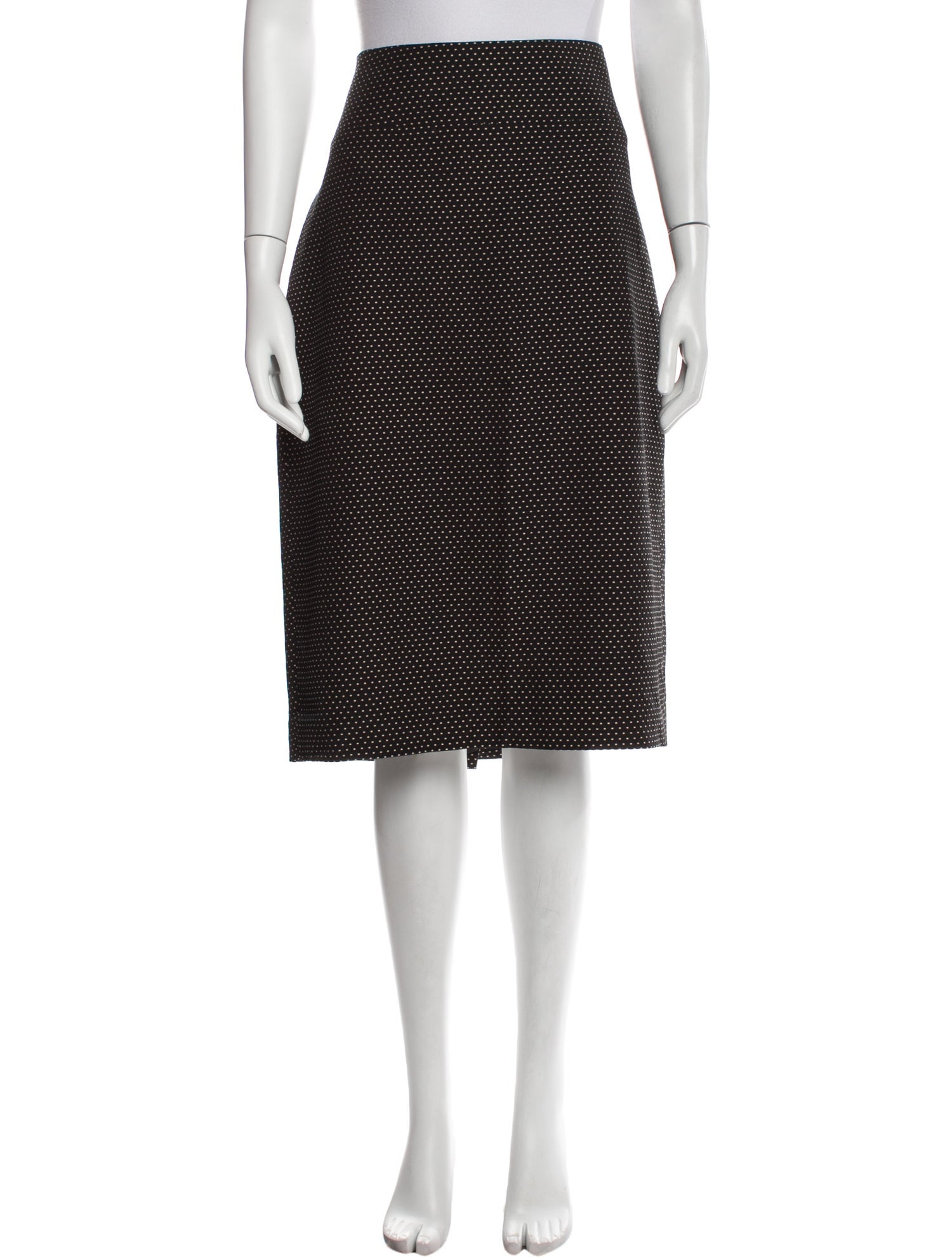 Bianca Spender Polka Dot Print Knee-Length Skirt w/ Tags