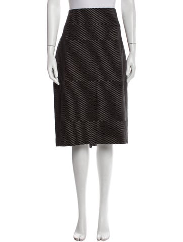 Bianca Spender Skirts Polka Dot Print Knee-Length Skirt Us10, Uk14 | L