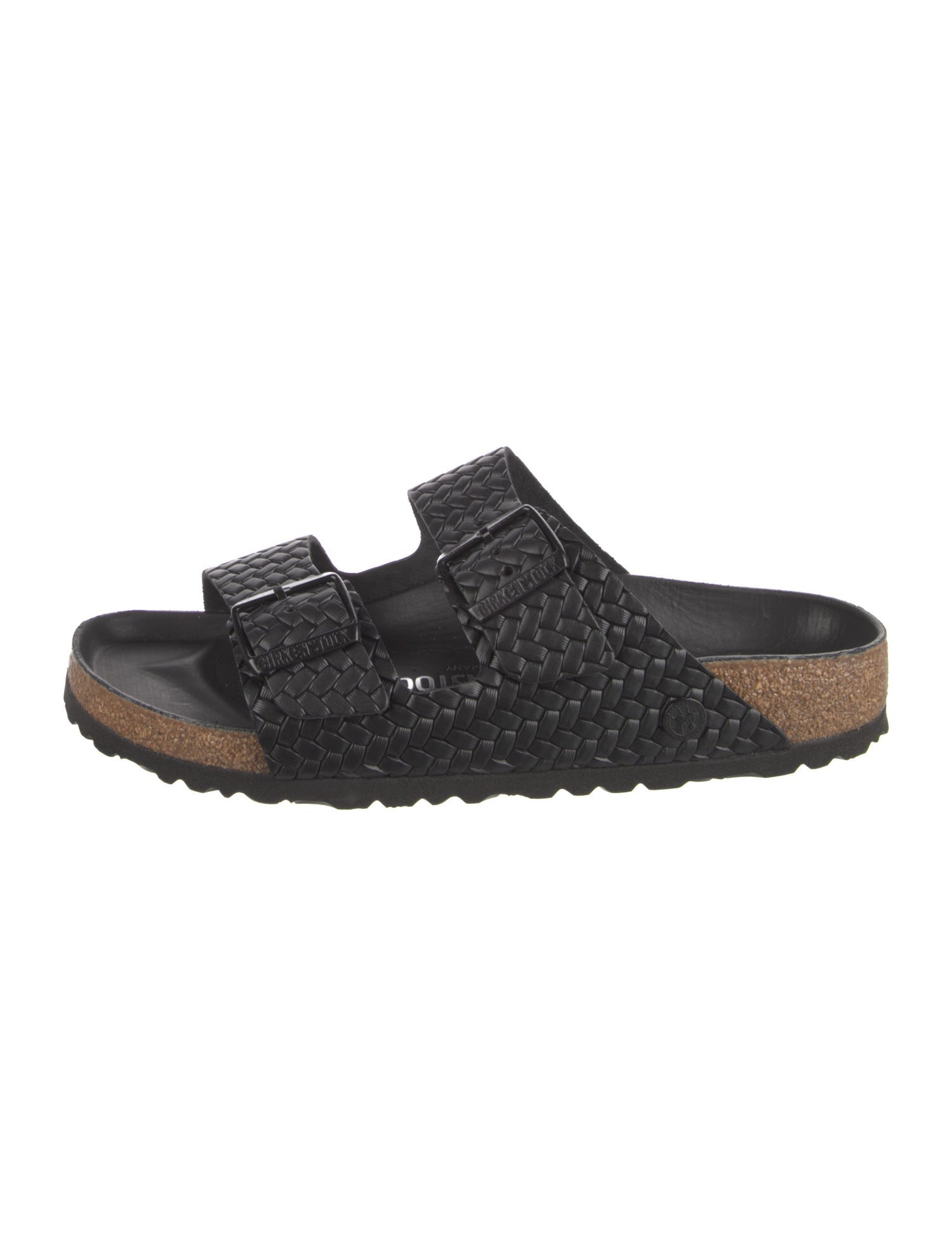 Birkenstock + Staud Leather Slides w/ Tags