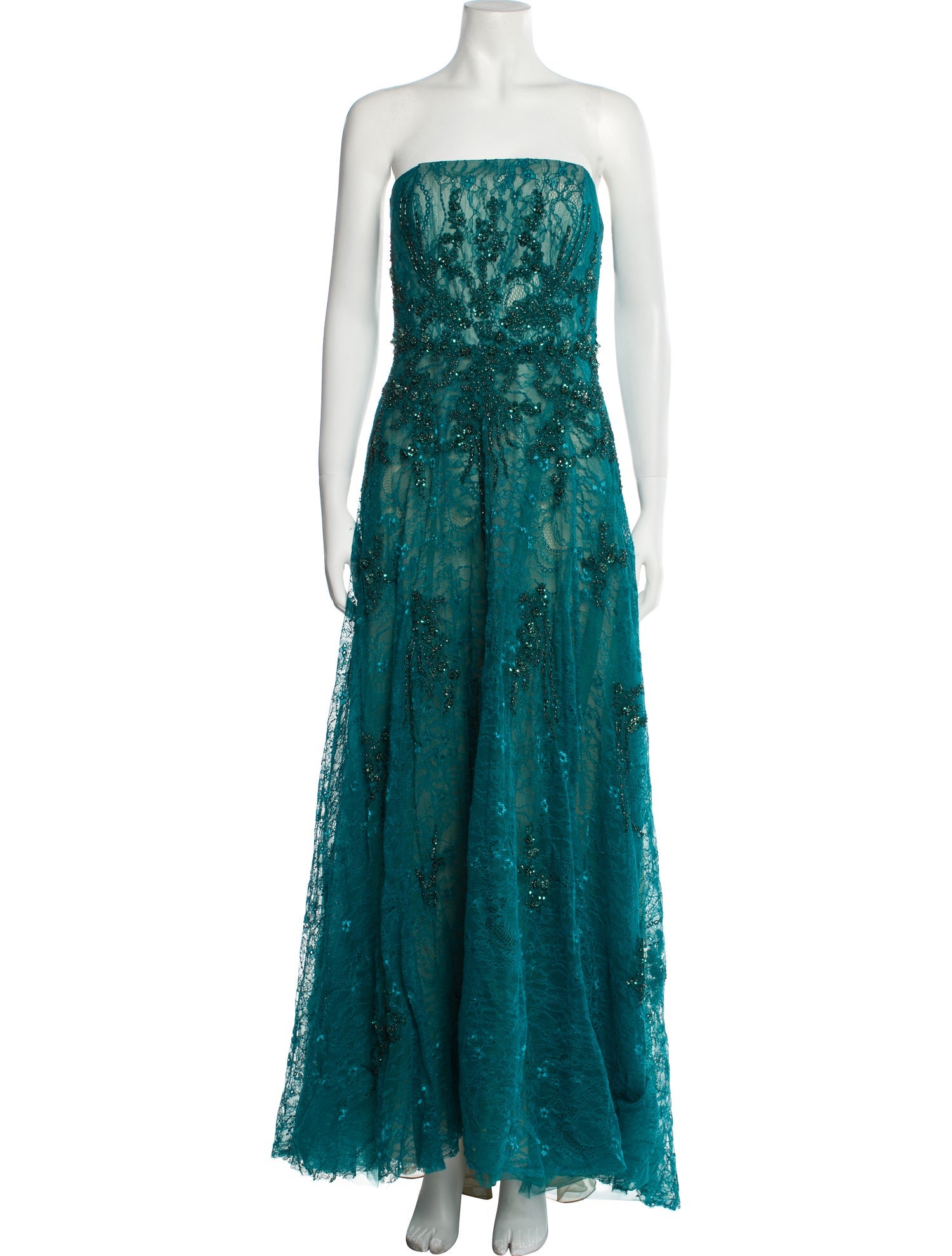 Basix Patterned Long Dress