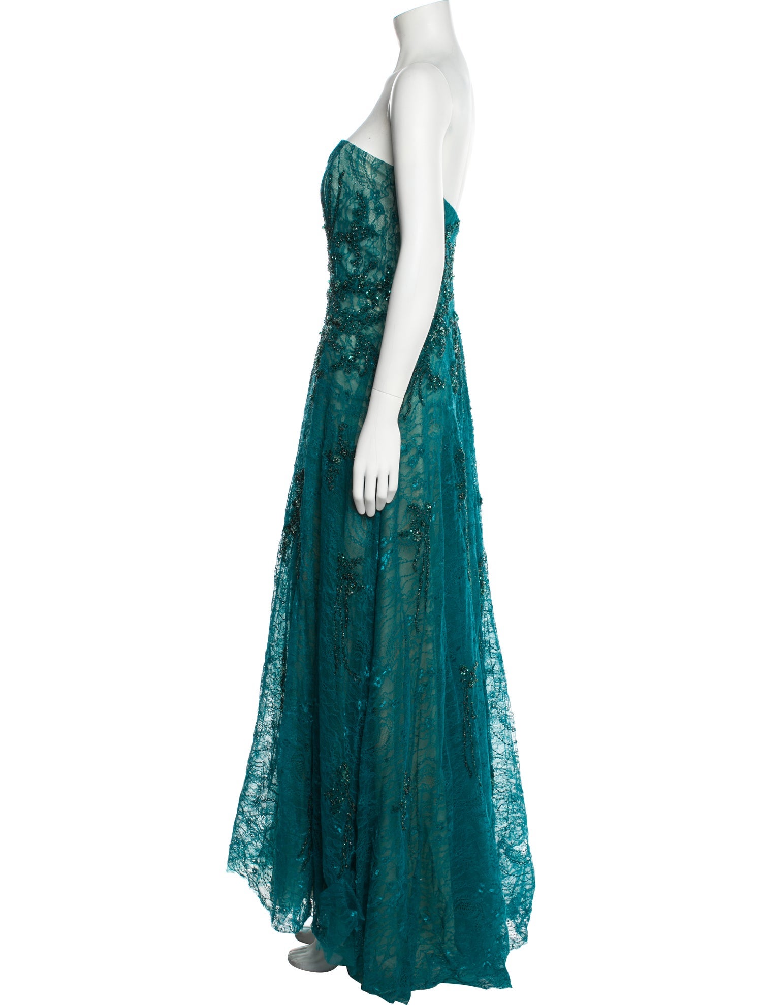 Basix Patterned Long Dress