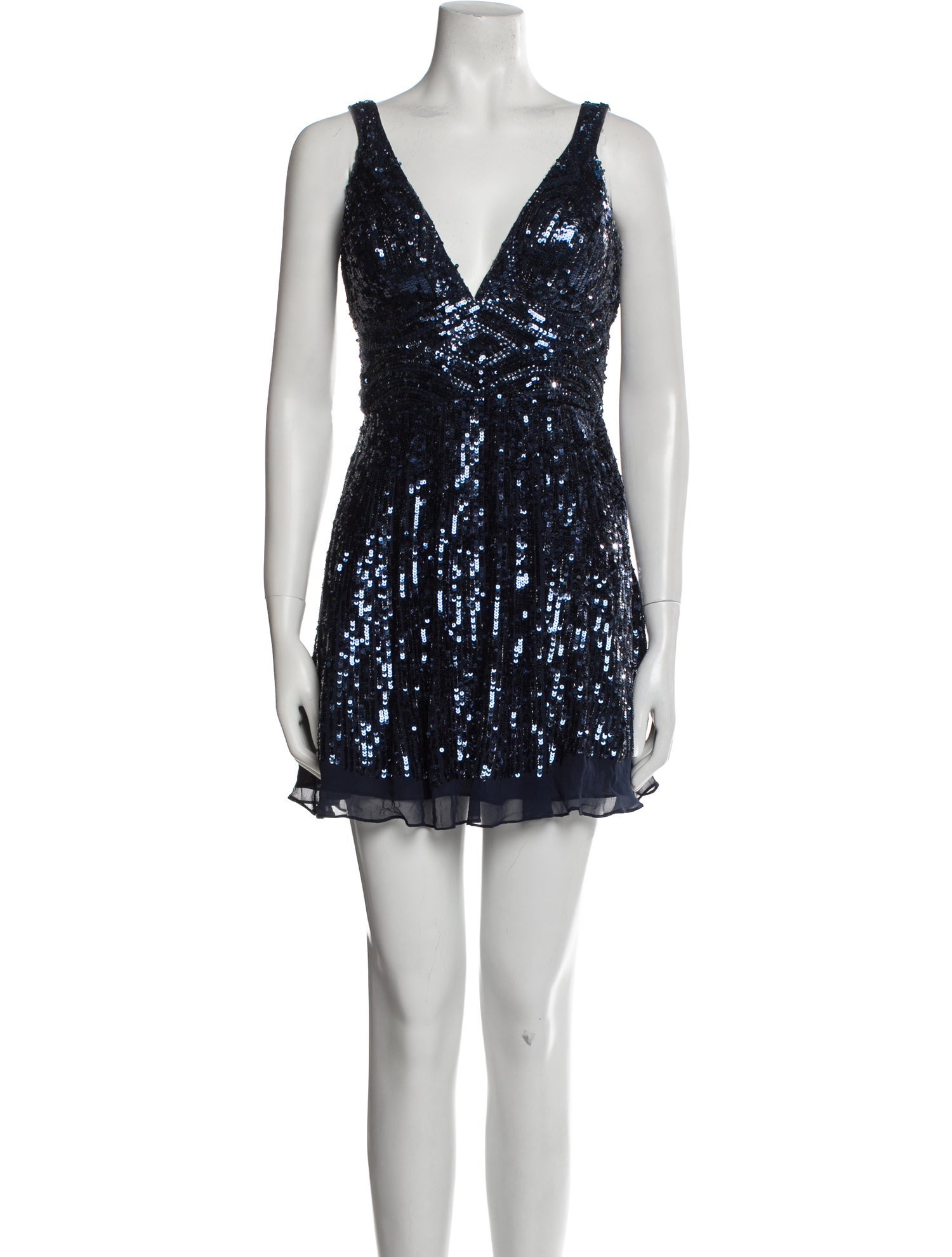 Basix Silk Mini Dress