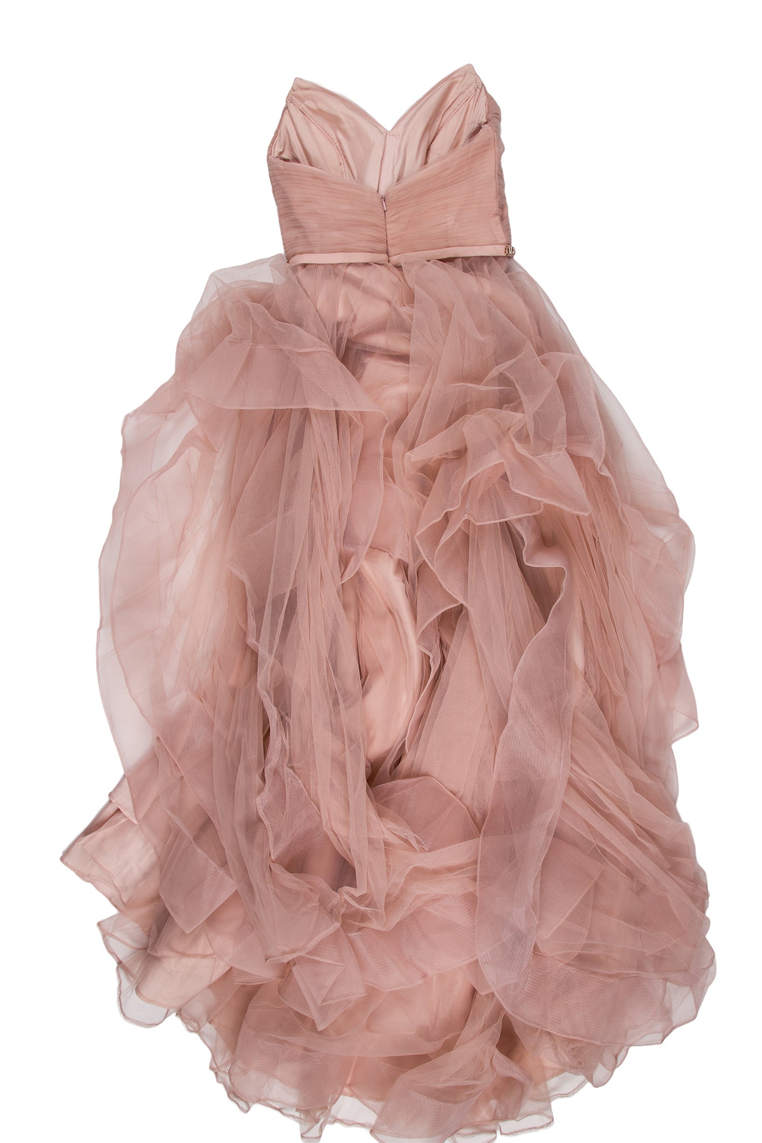 Basix Strapless Long Dress