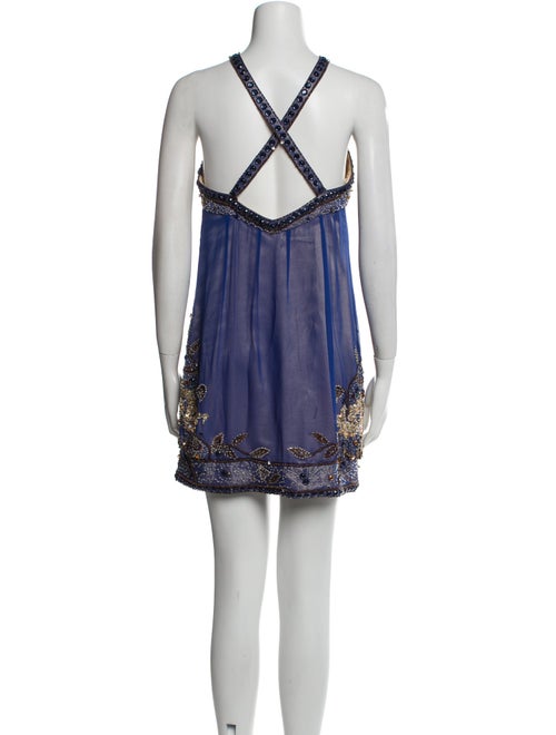 Basix Silk Mini Dress