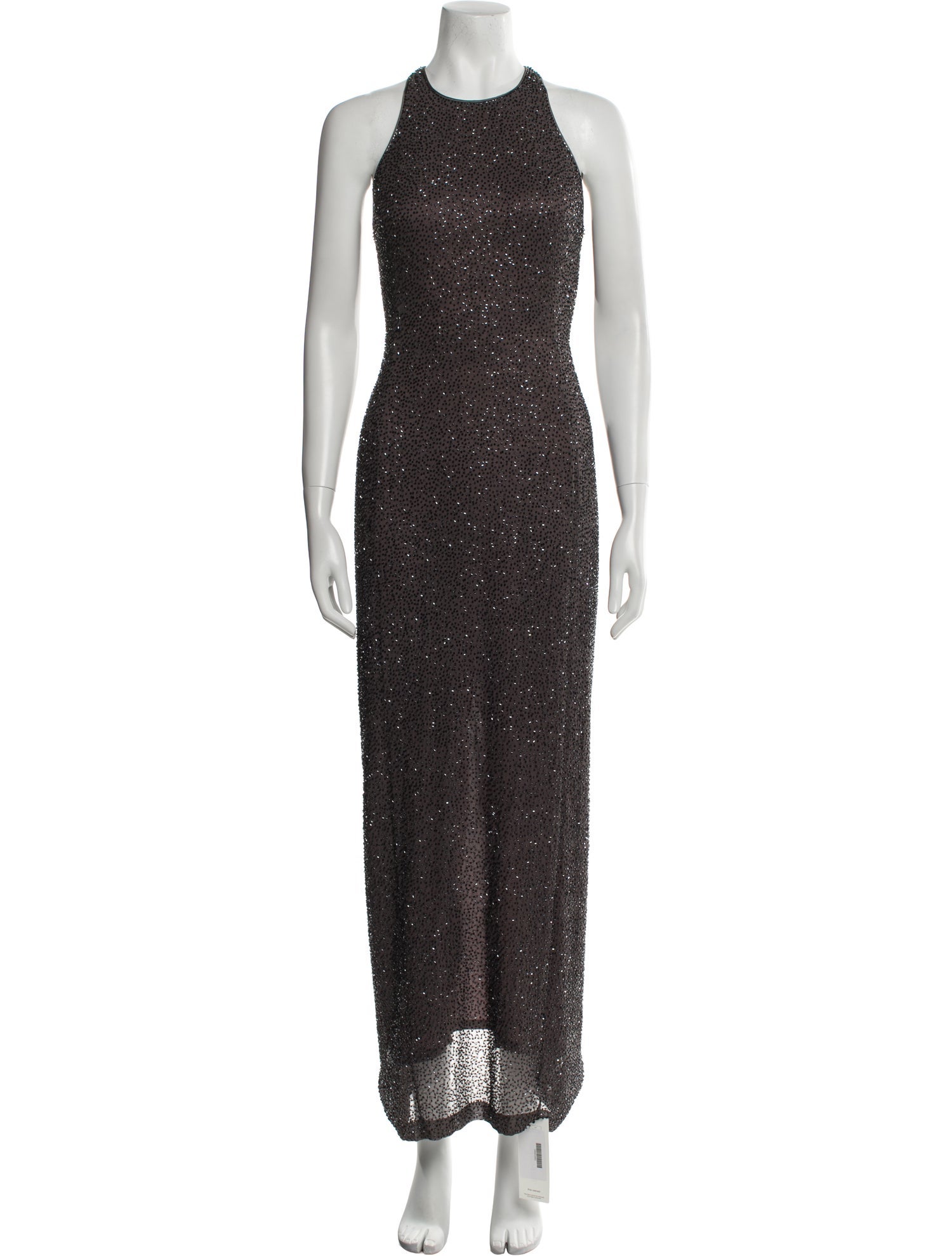 Basix Silk Long Dress