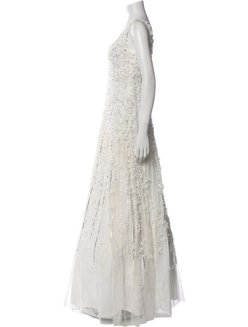 Basix Patterned Long Dress