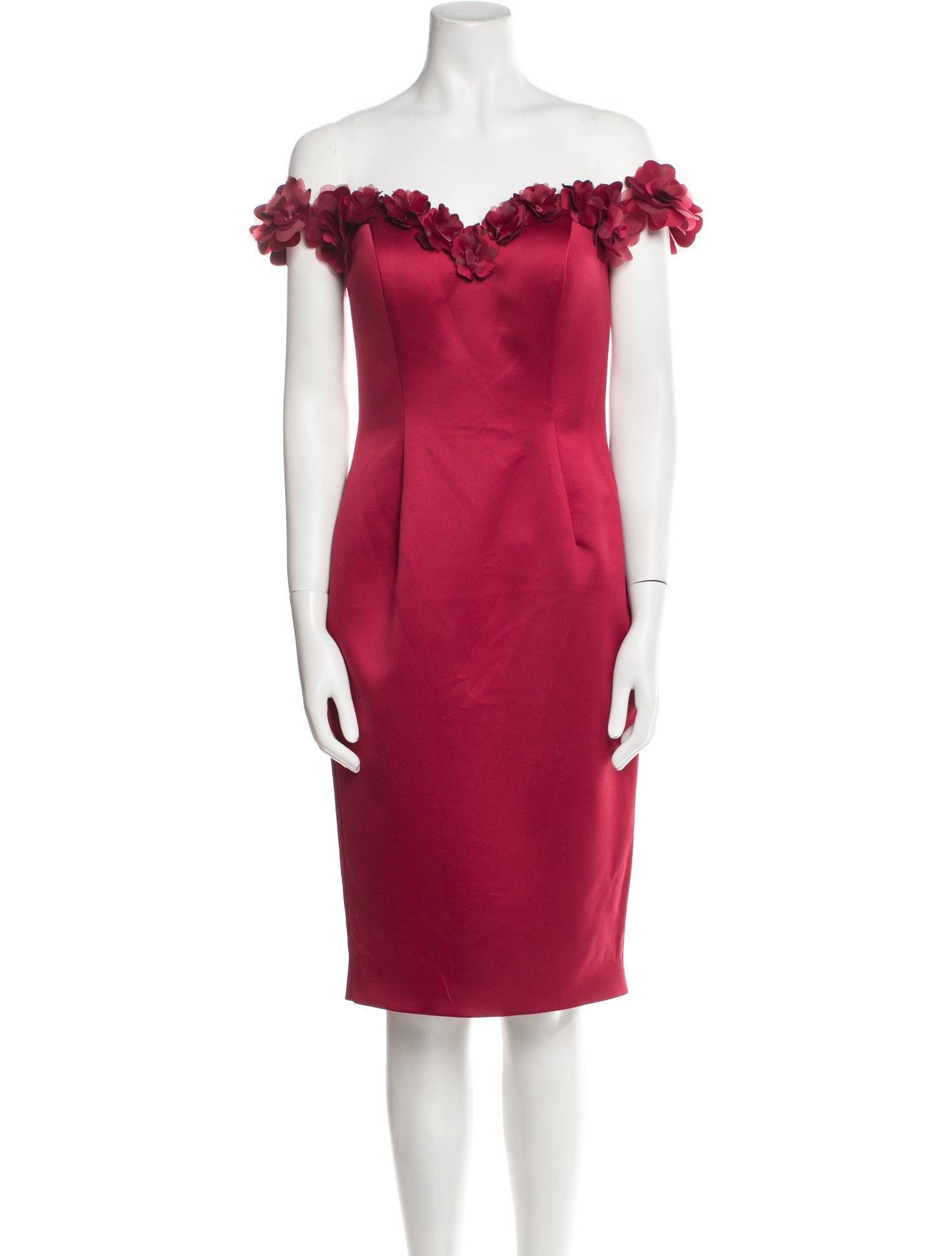 Basix Off-The-Shoulder Knee-Length Dress w/ Tags