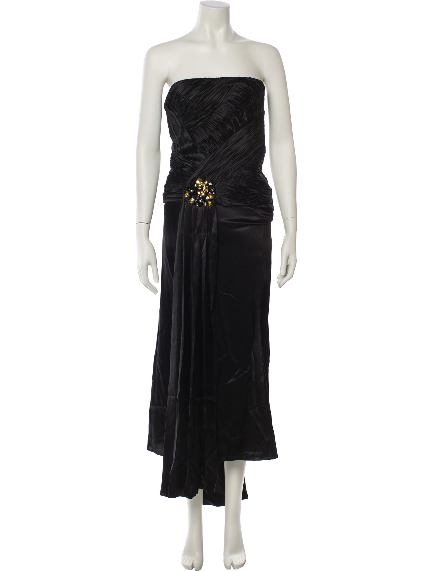 Basix Silk Long Dress w/ Tags