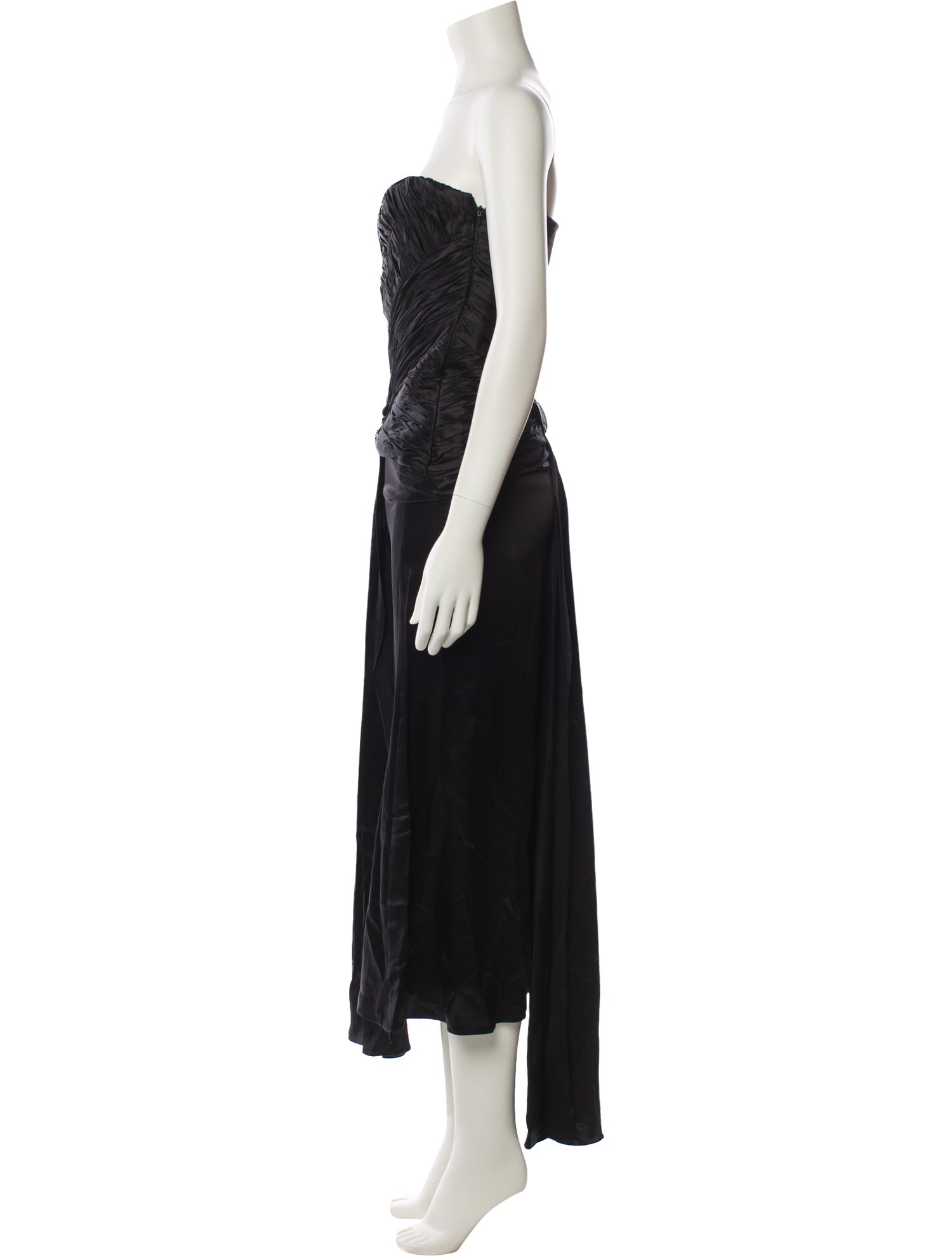 Basix Silk Long Dress w/ Tags
