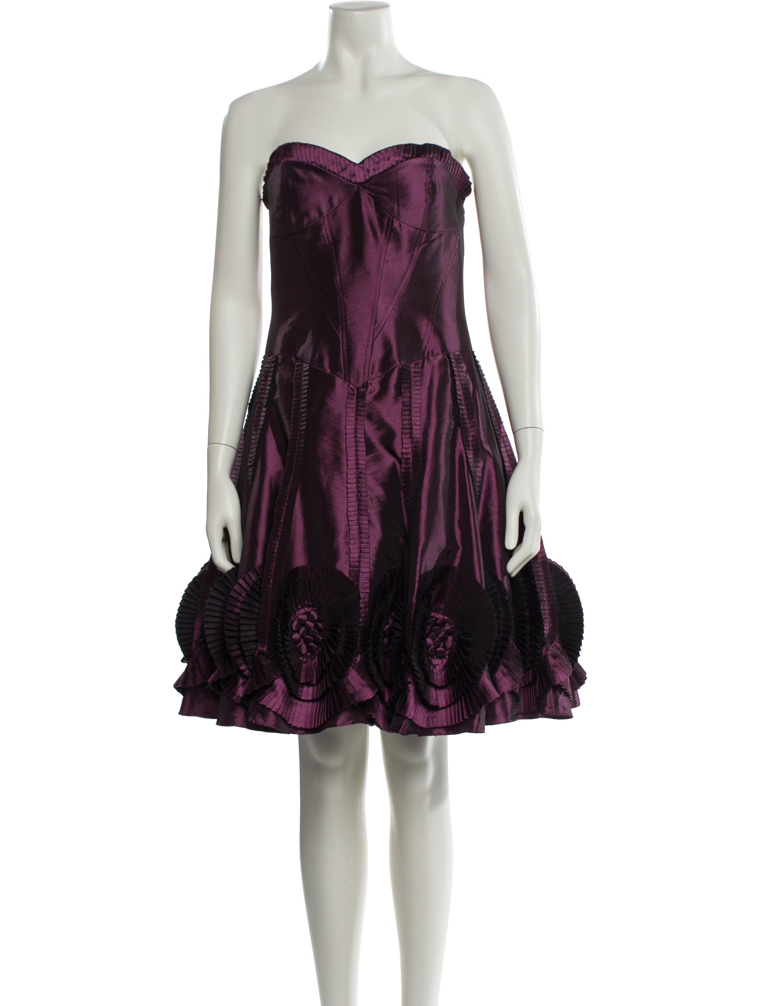 Basix Strapless Mini Dress