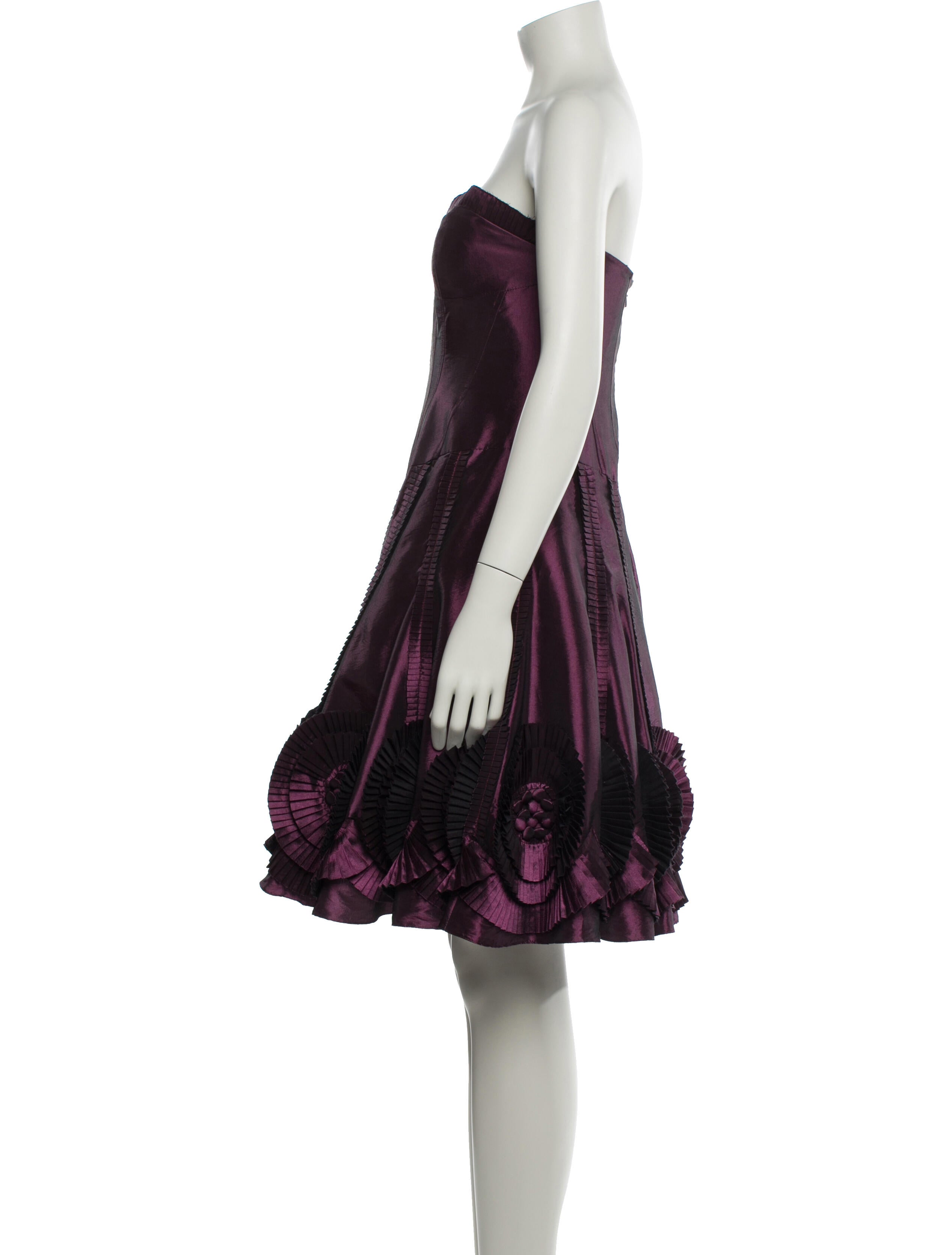 Basix Strapless Mini Dress