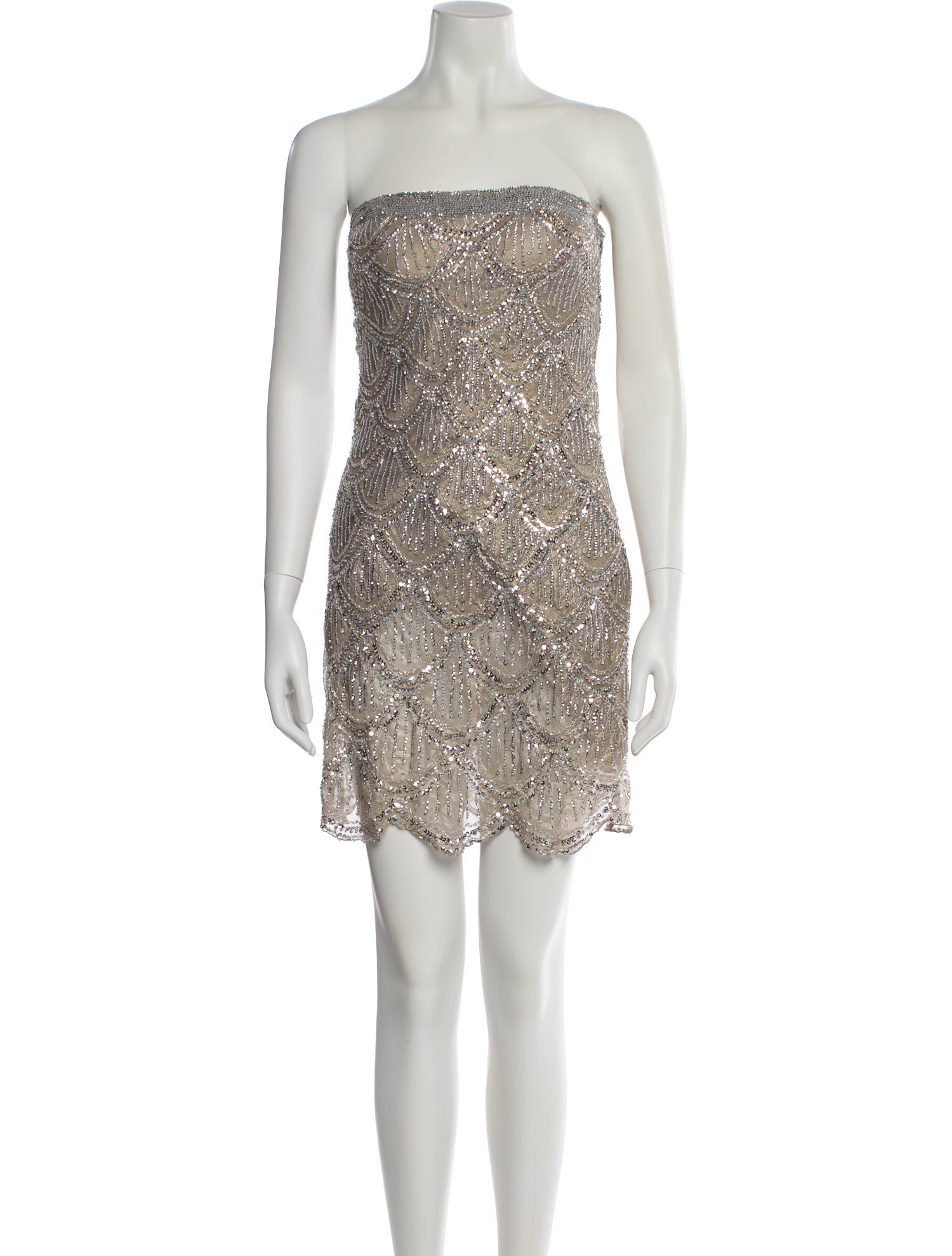 Basix Silk Mini Dress