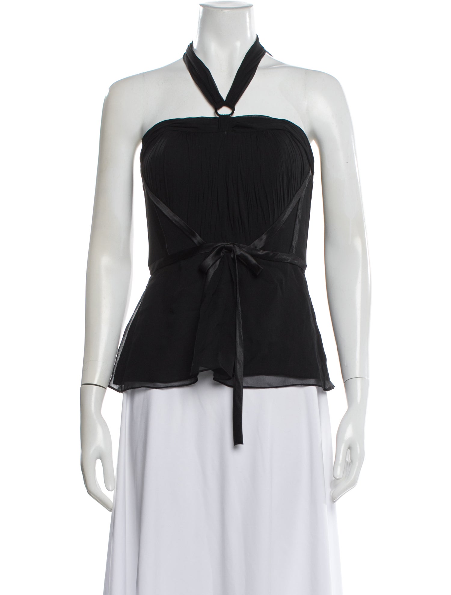 Basix Silk Halterneck Top w/ Tags