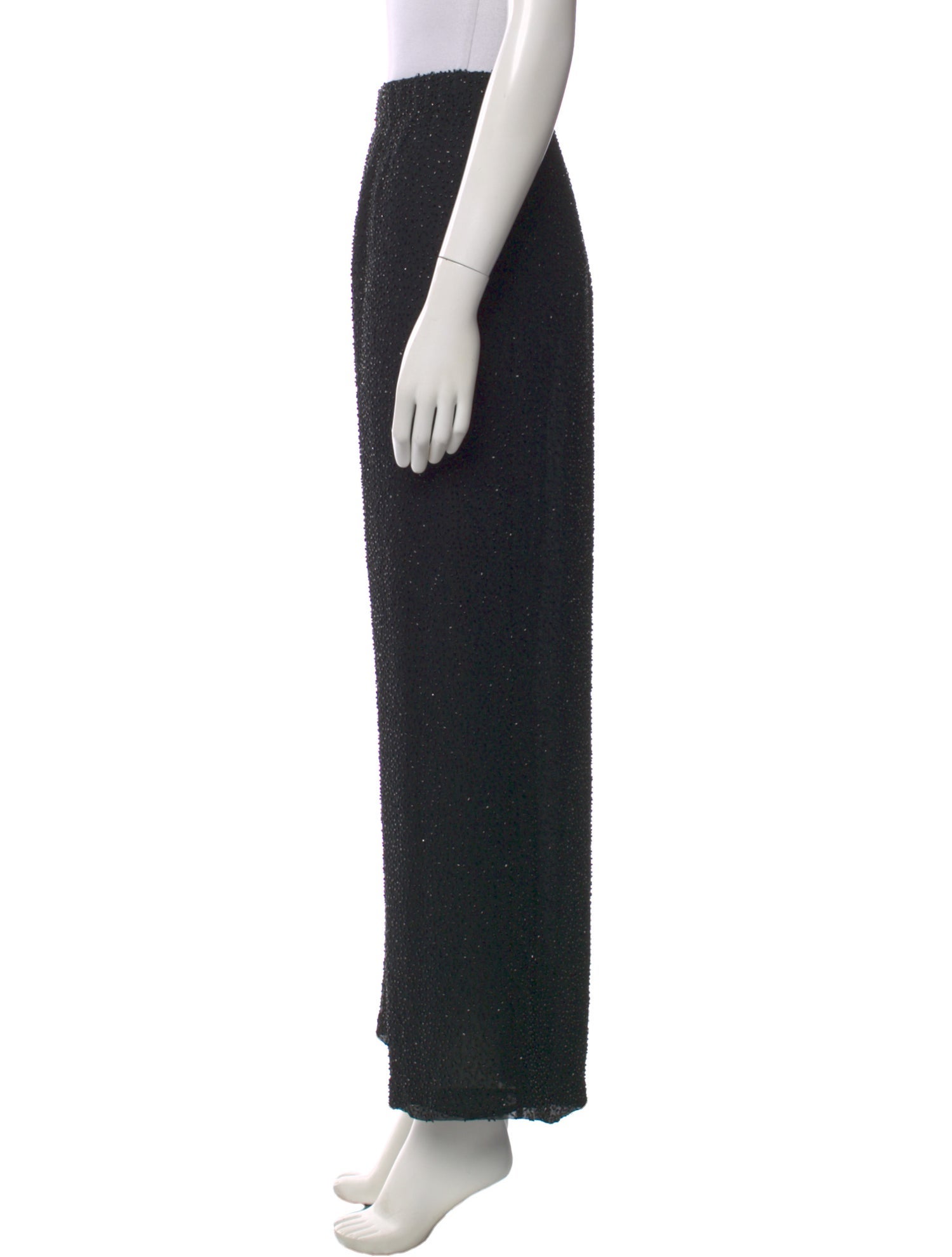 Basix Silk Wide Leg Pants
