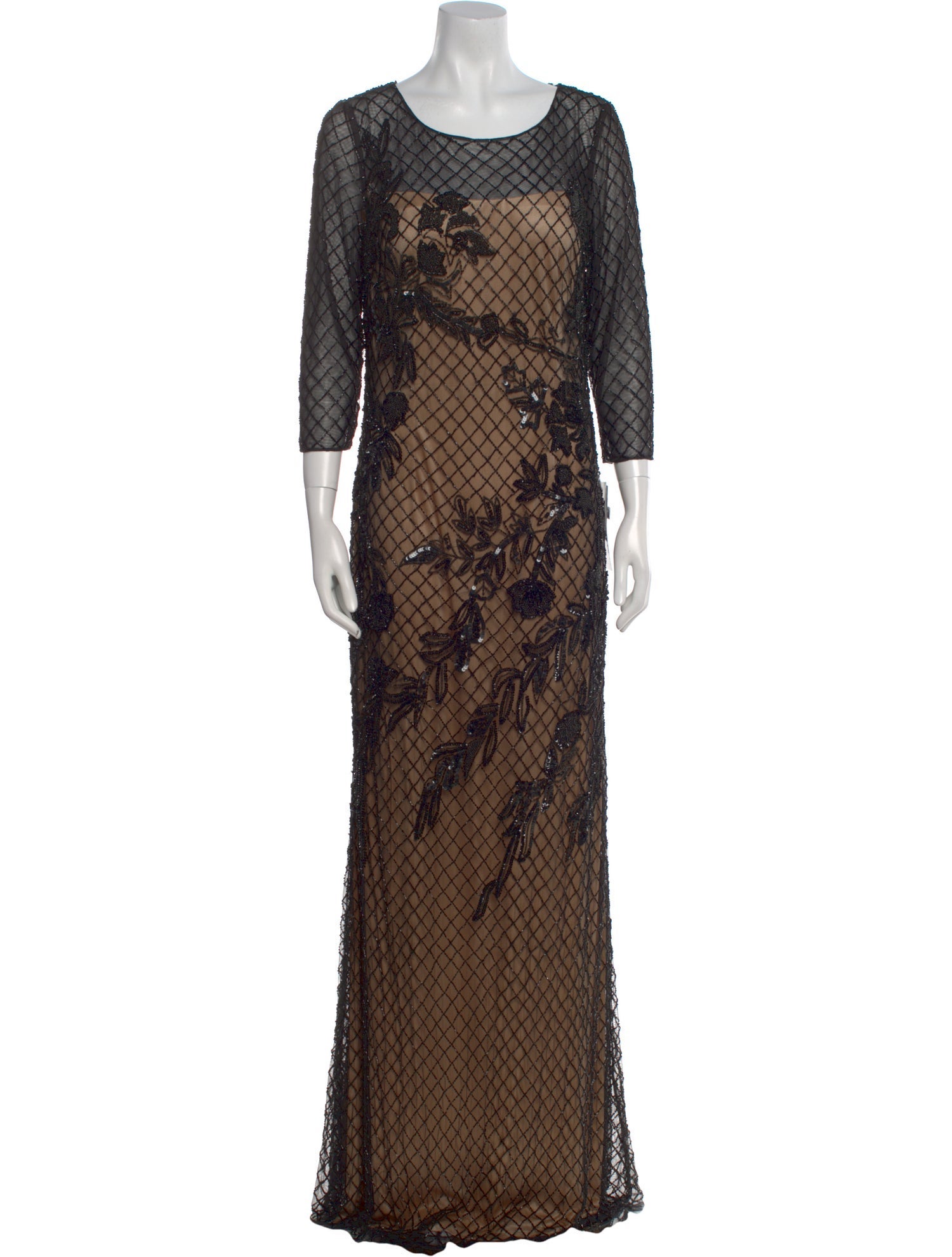 Basix Printed Long Dress w/ Tags