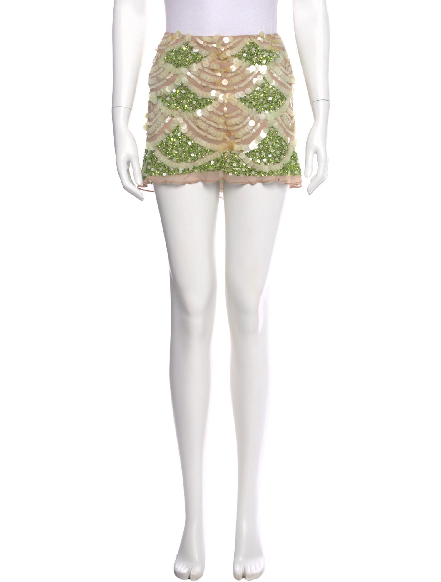 Basix Silk Mini Skirt w/ Tags