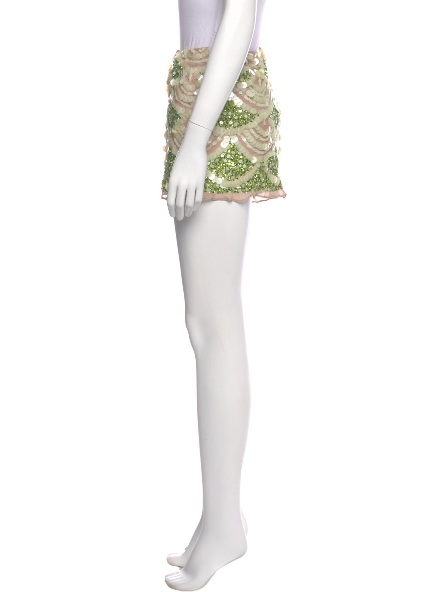 Basix Silk Mini Skirt w/ Tags