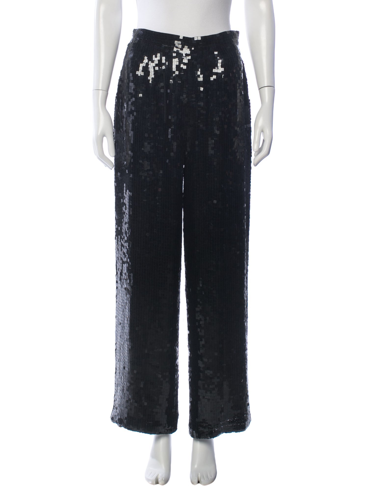 Basix Silk Wide Leg Pants