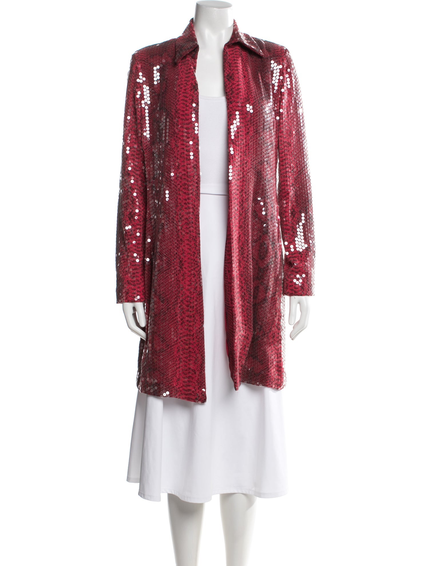 Basix Silk Patterned Coat
