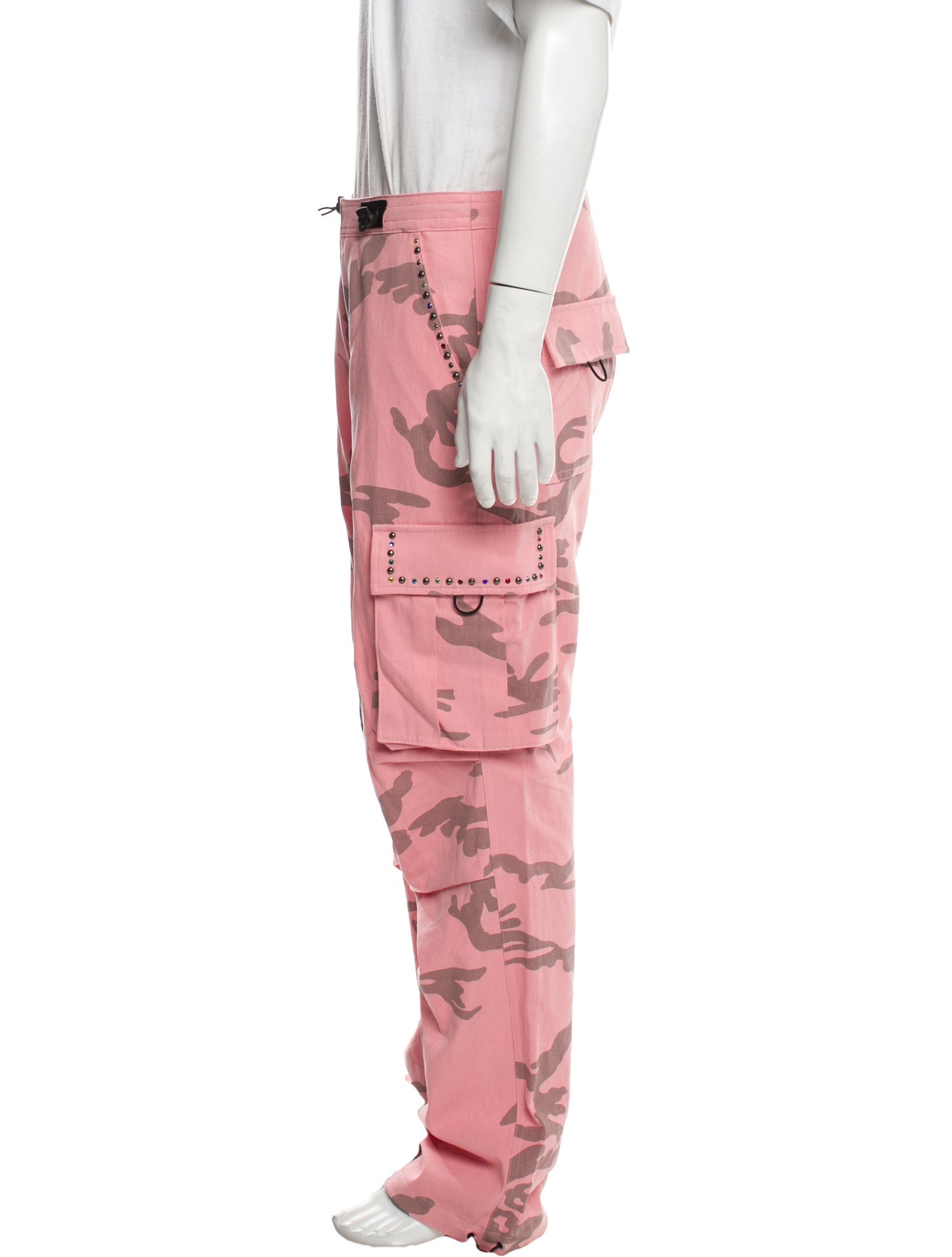 Bossi Sportswear Camouflage Print Wide Leg Pants