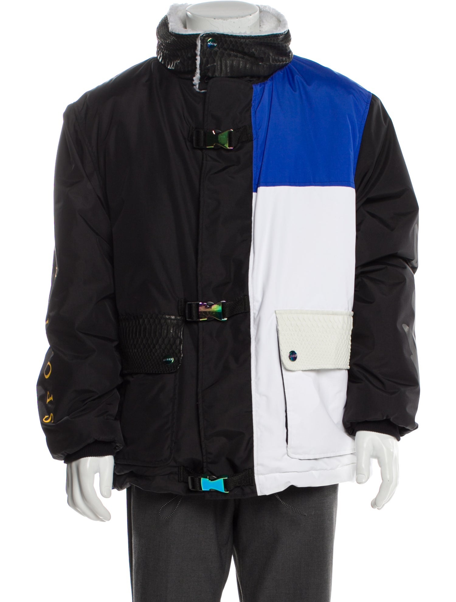 Bossi Sportswear Colorblock Pattern Parka w/ Tags