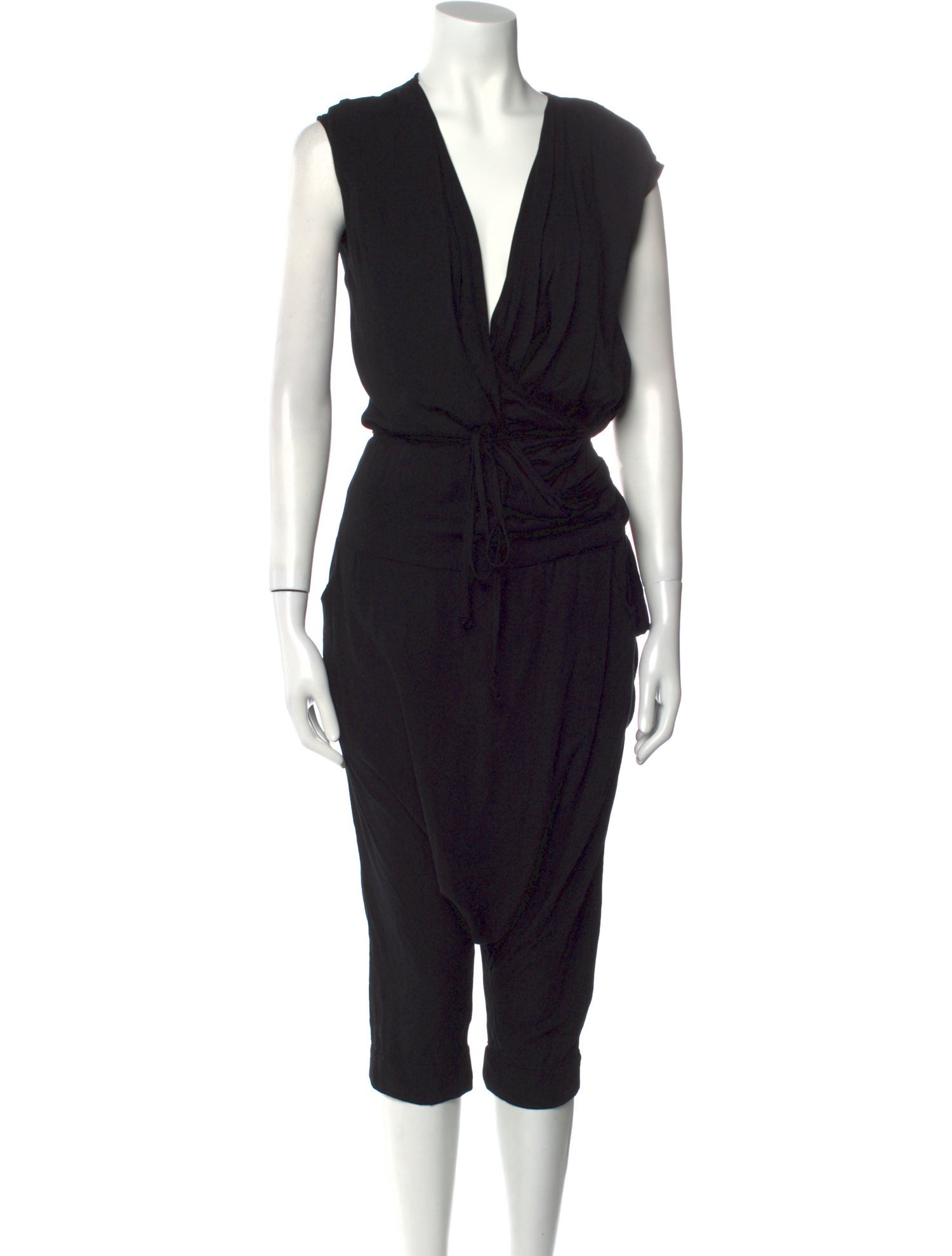Studio B3 Plunge Neckline Jumpsuit