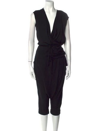 Studio B3 Plunge Neckline Jumpsuit
