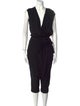 Studio B3 Plunge Neckline Jumpsuit