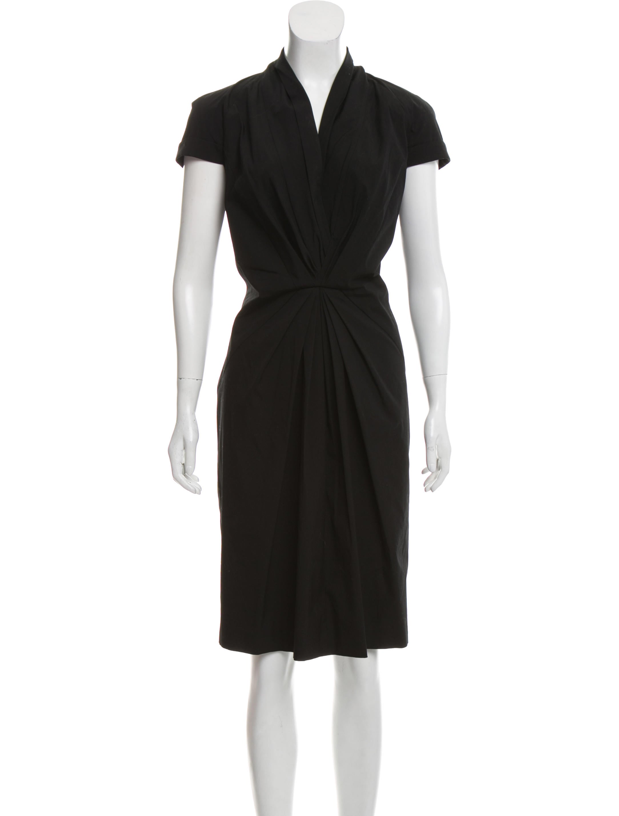 Boss by Hugo Boss Pleated Midi Dress