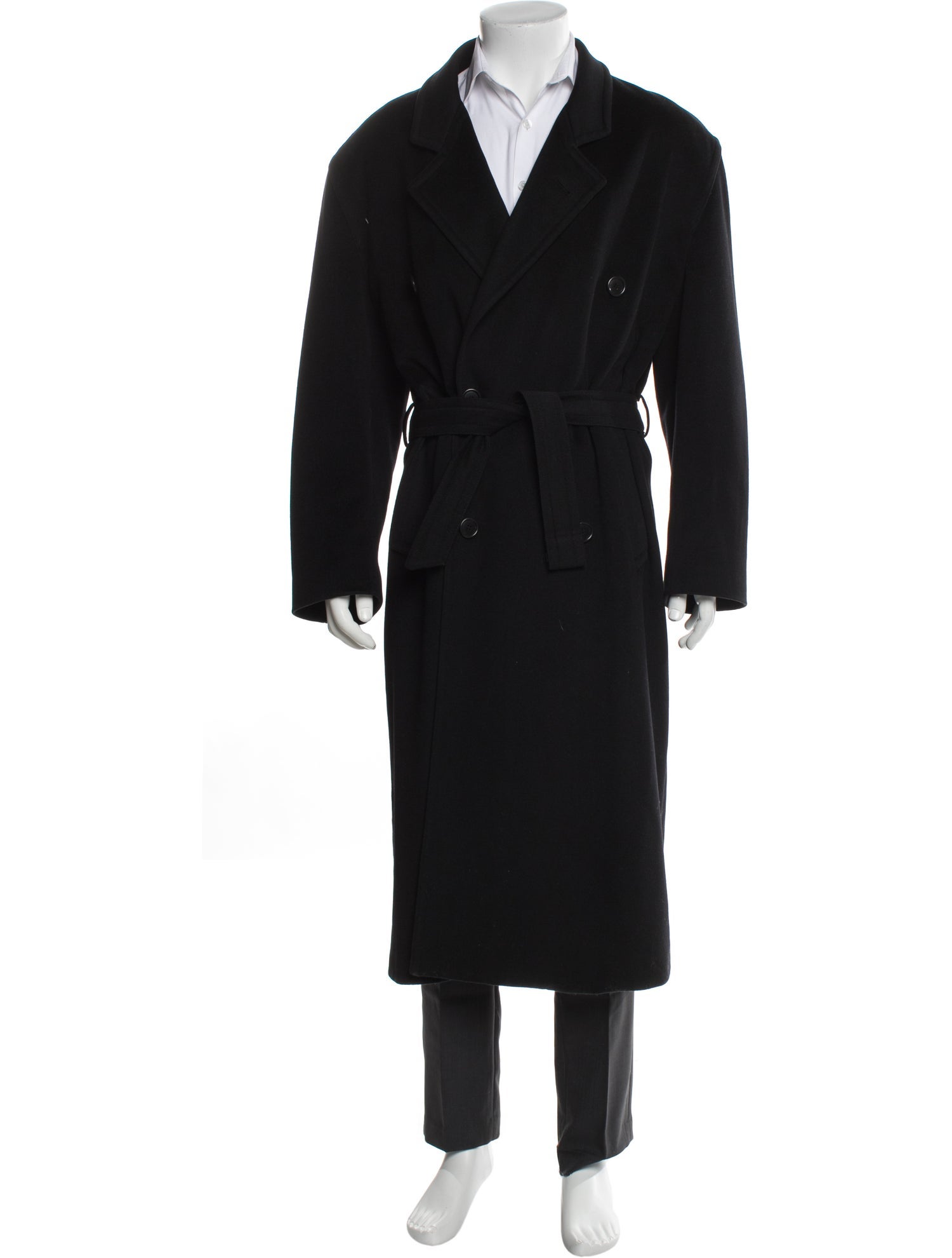 Boss by Hugo Boss Wool Trench Coat