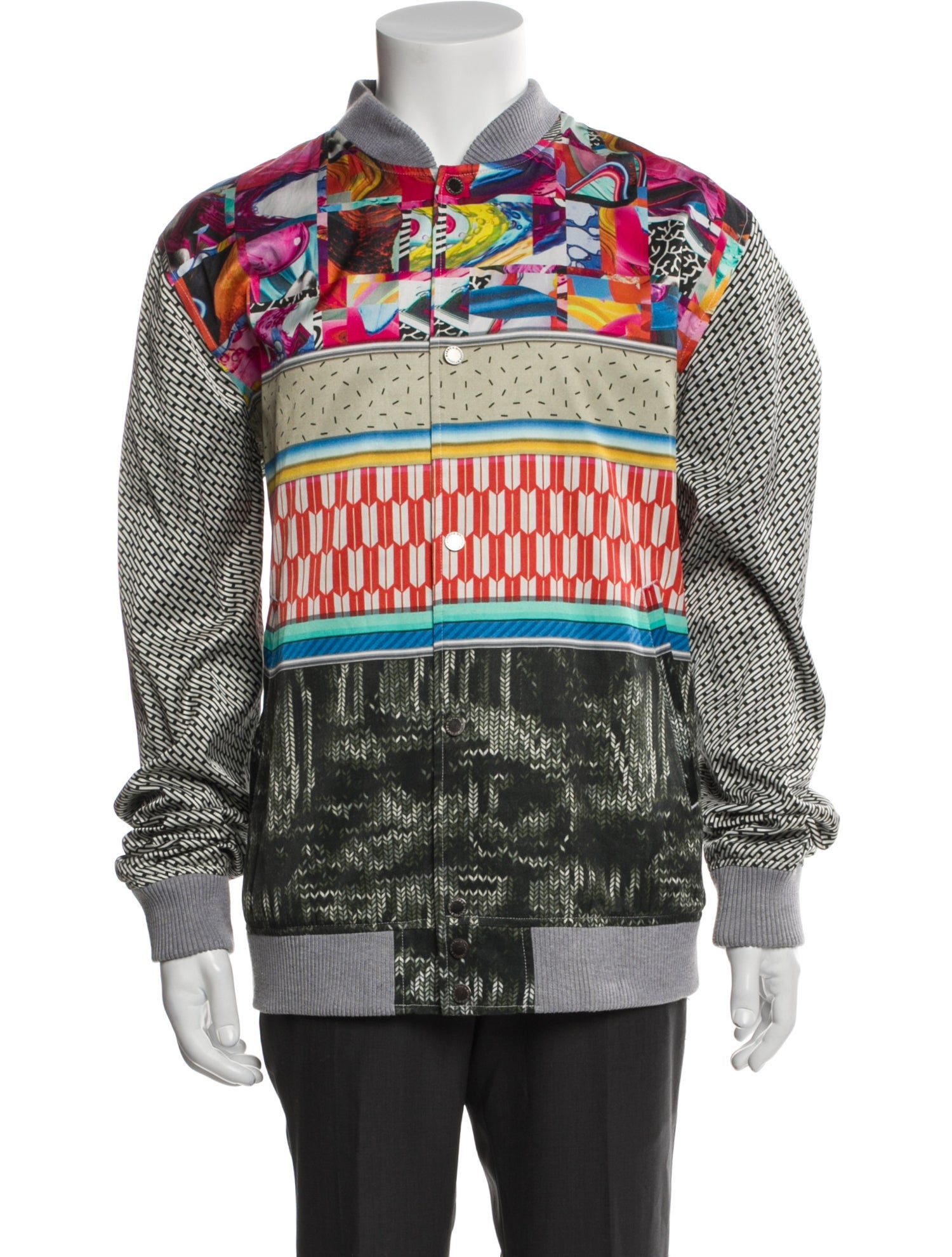 Basso & Brooke Printed Denim Jacket