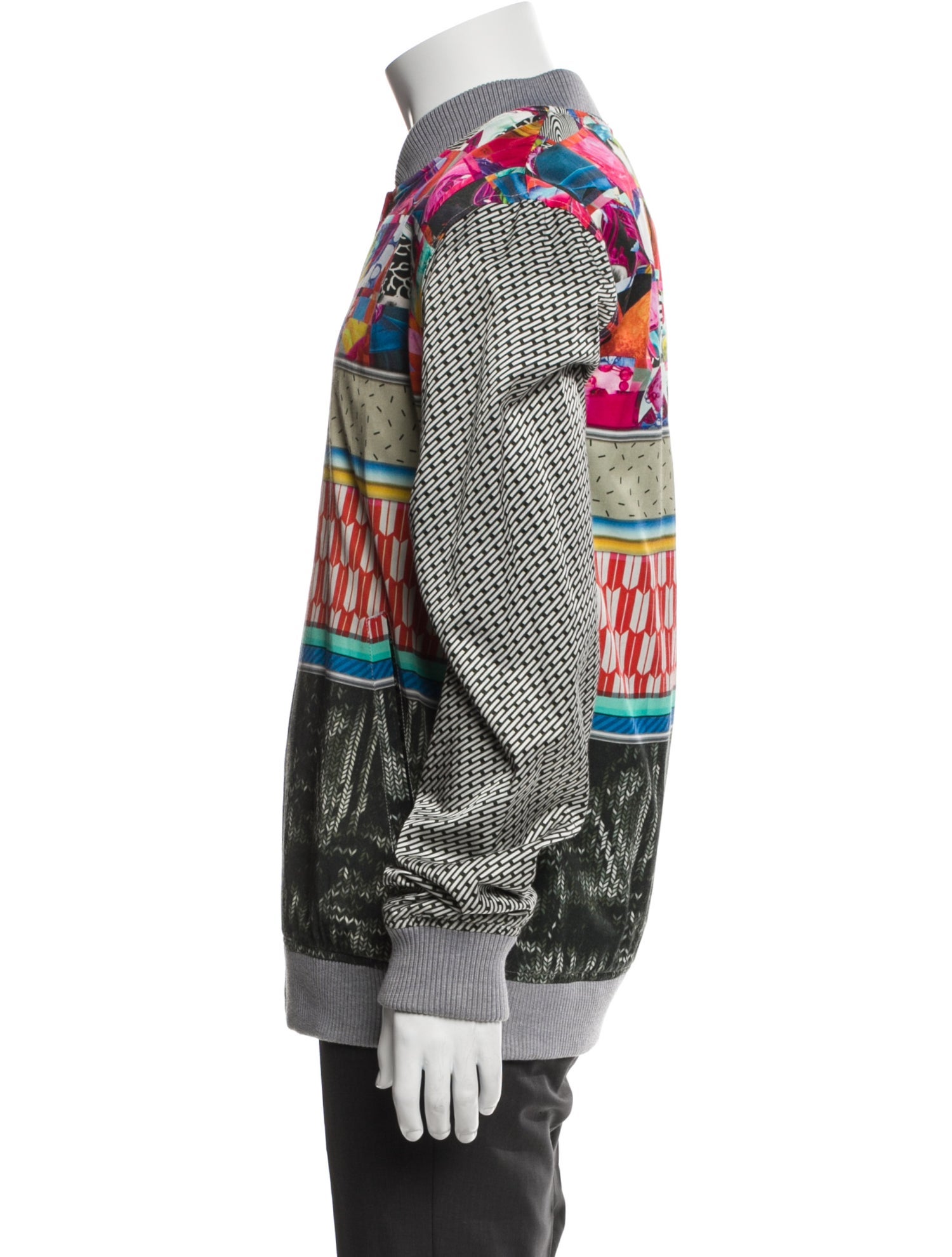 Basso & Brooke Printed Denim Jacket