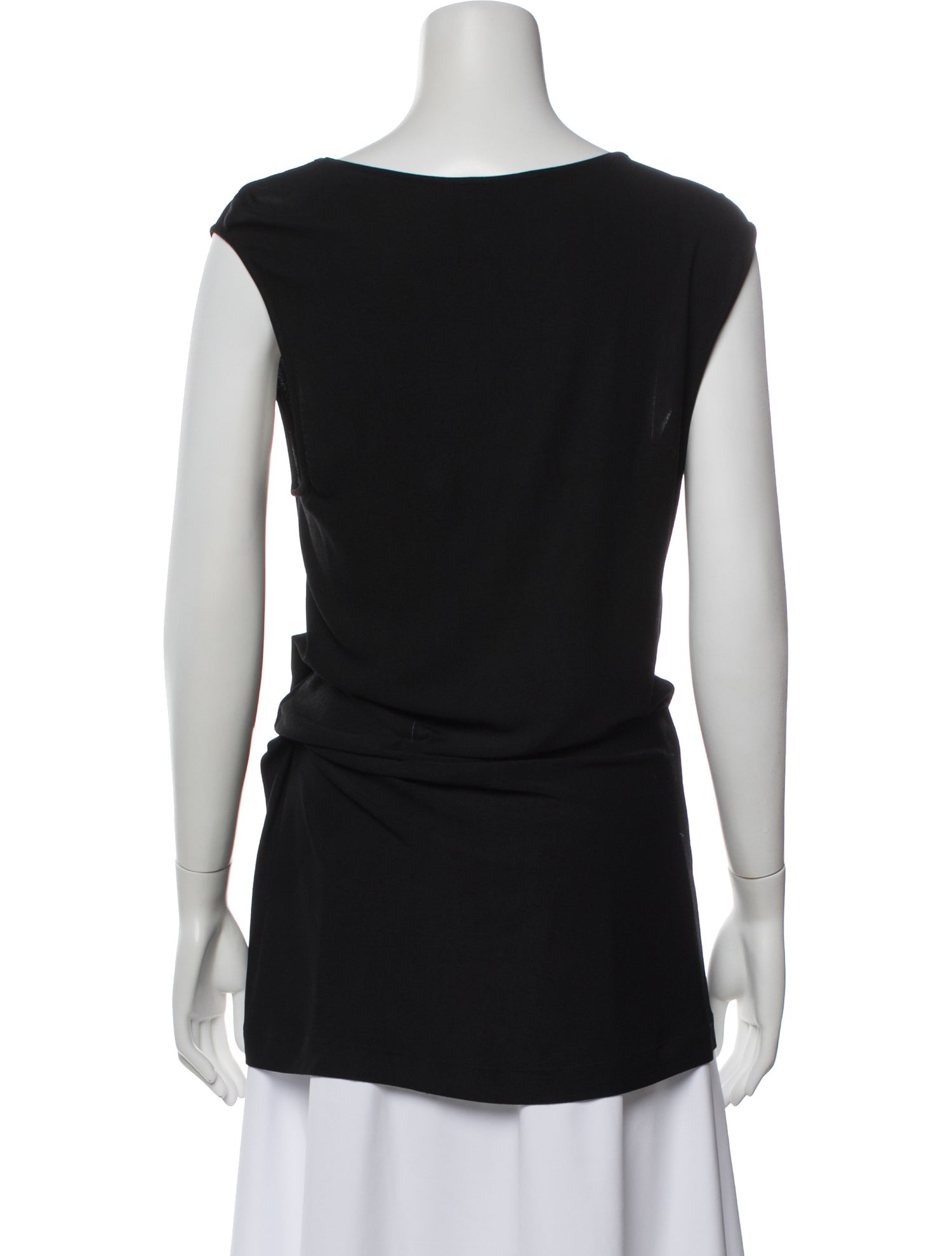 Basso & Brooke Scoop Neck Short Sleeve Top