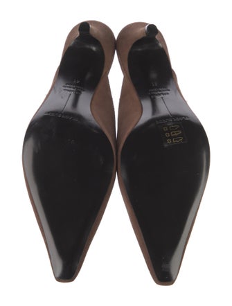 Black Suede Studio Suede Mules