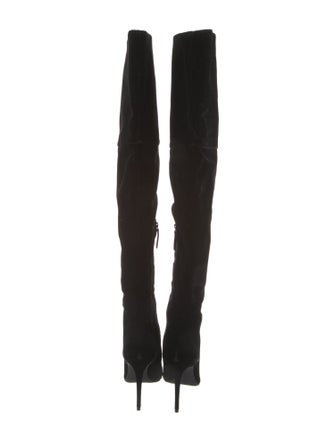 Black Suede Studio Suede Boots