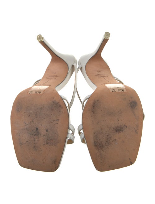 Black Suede Studio Leather Slides