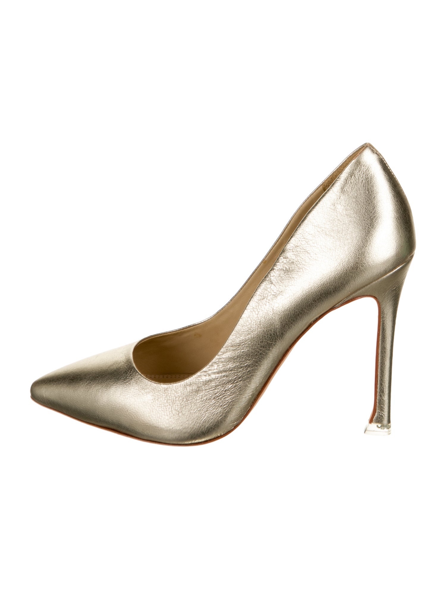 Black Suede Studio Leather Pumps