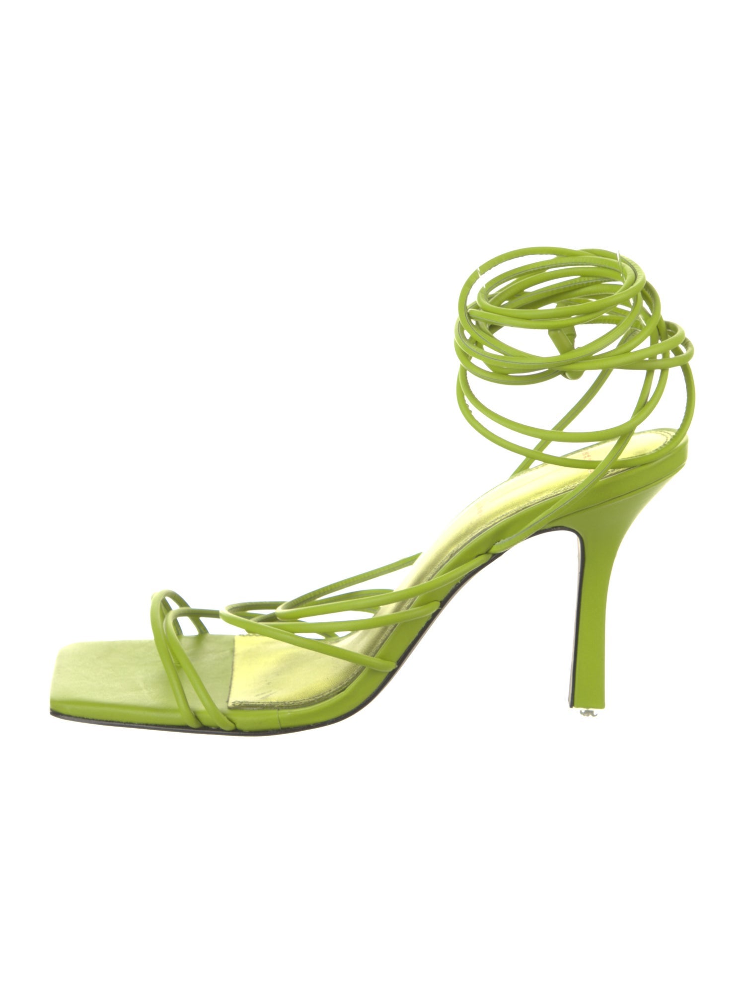 Black Suede Studio Leather Sandals w/ Tags