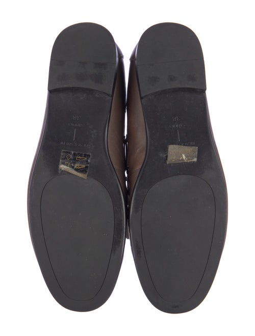 Black Suede Studio Leather Loafers