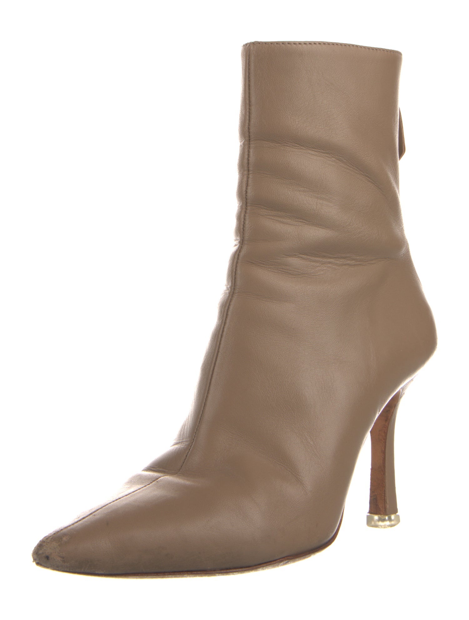 Black Suede Studio Leather Boots