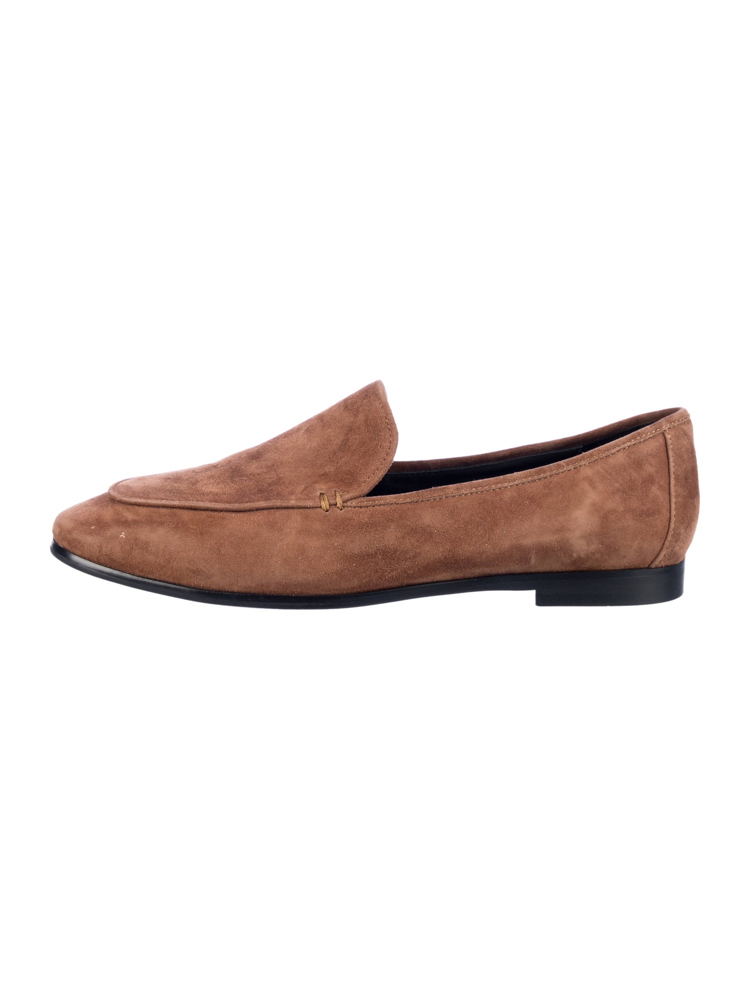 Black Suede Studio Suede Loafers