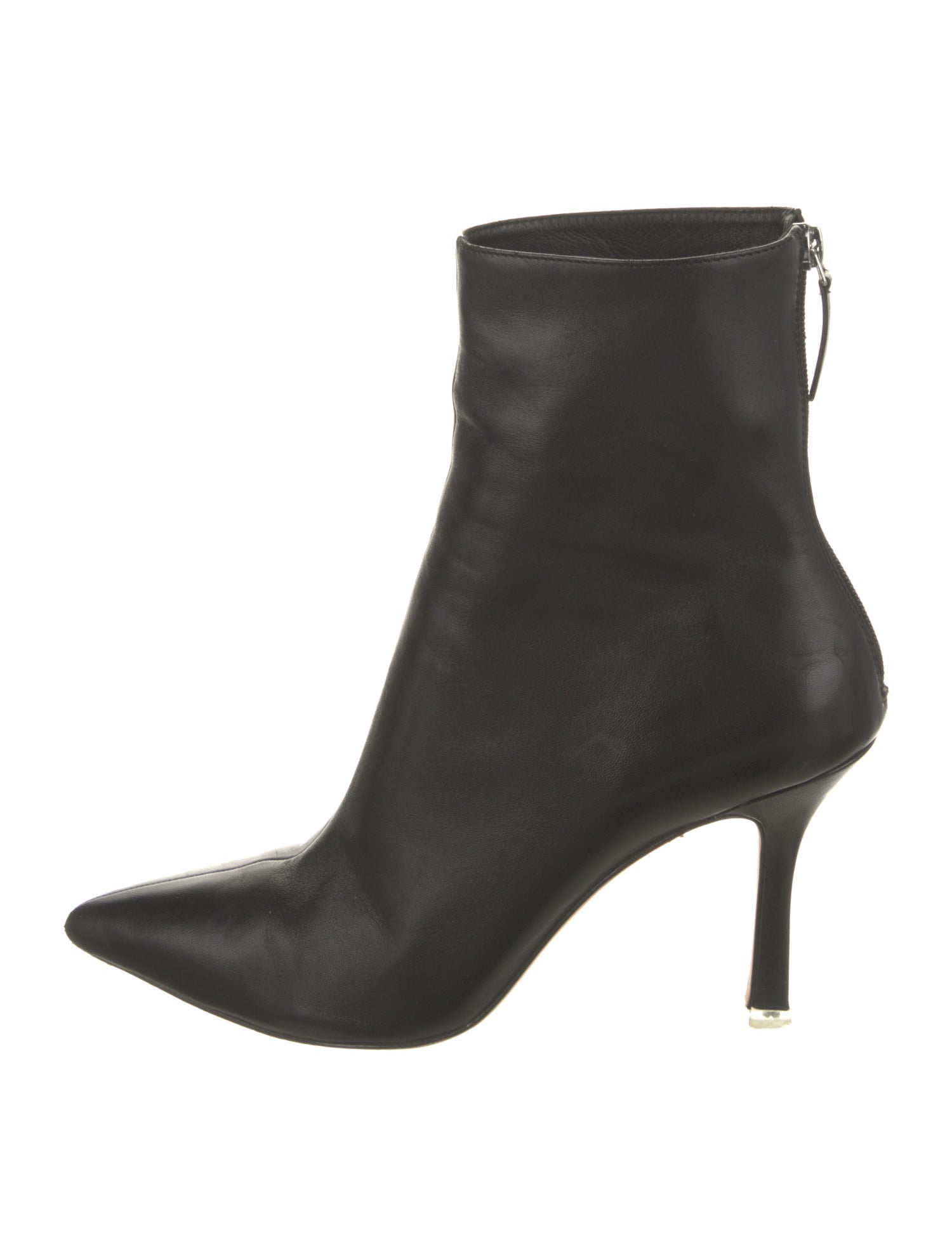 Black Suede Studio Leather Boots