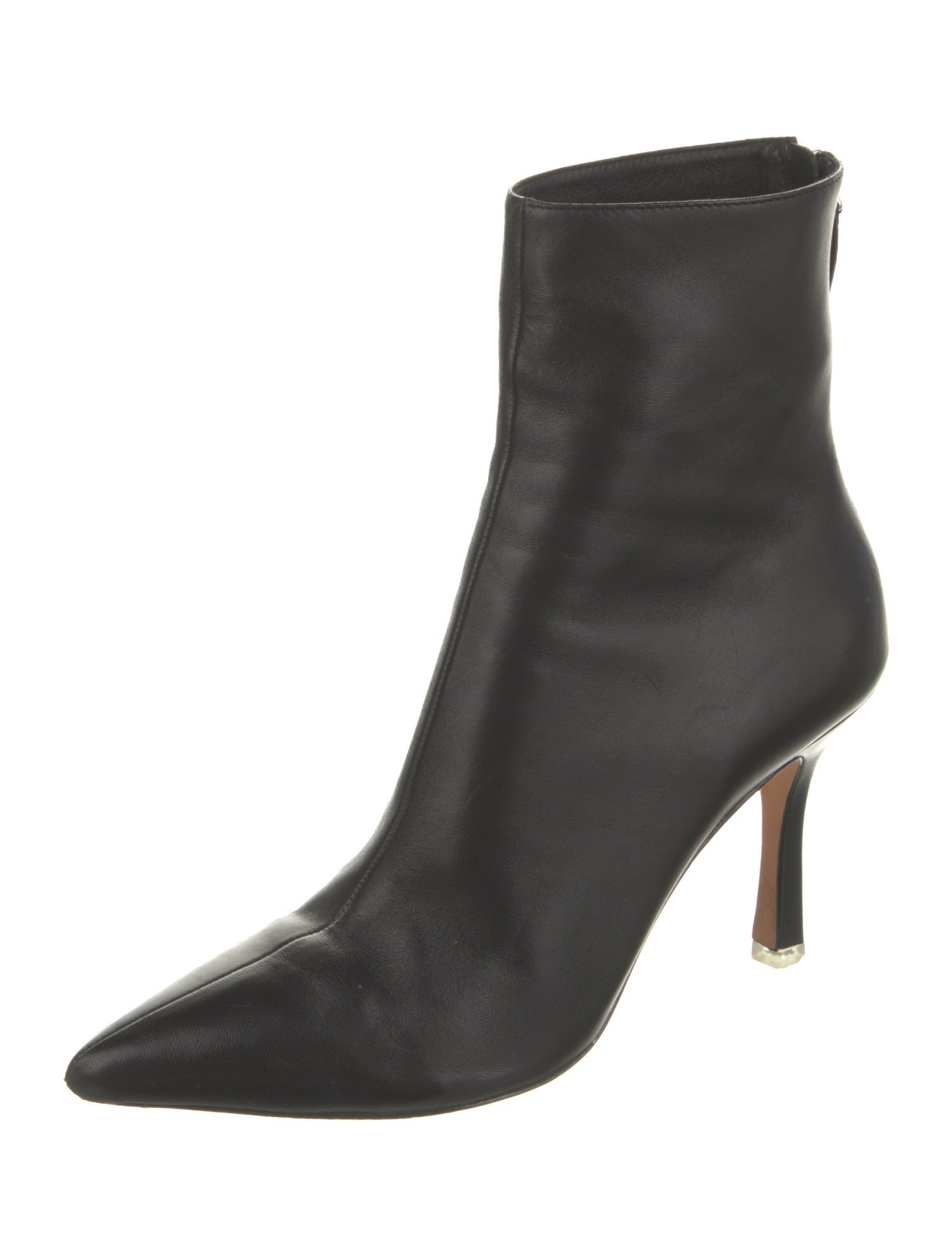 Black Suede Studio Leather Boots