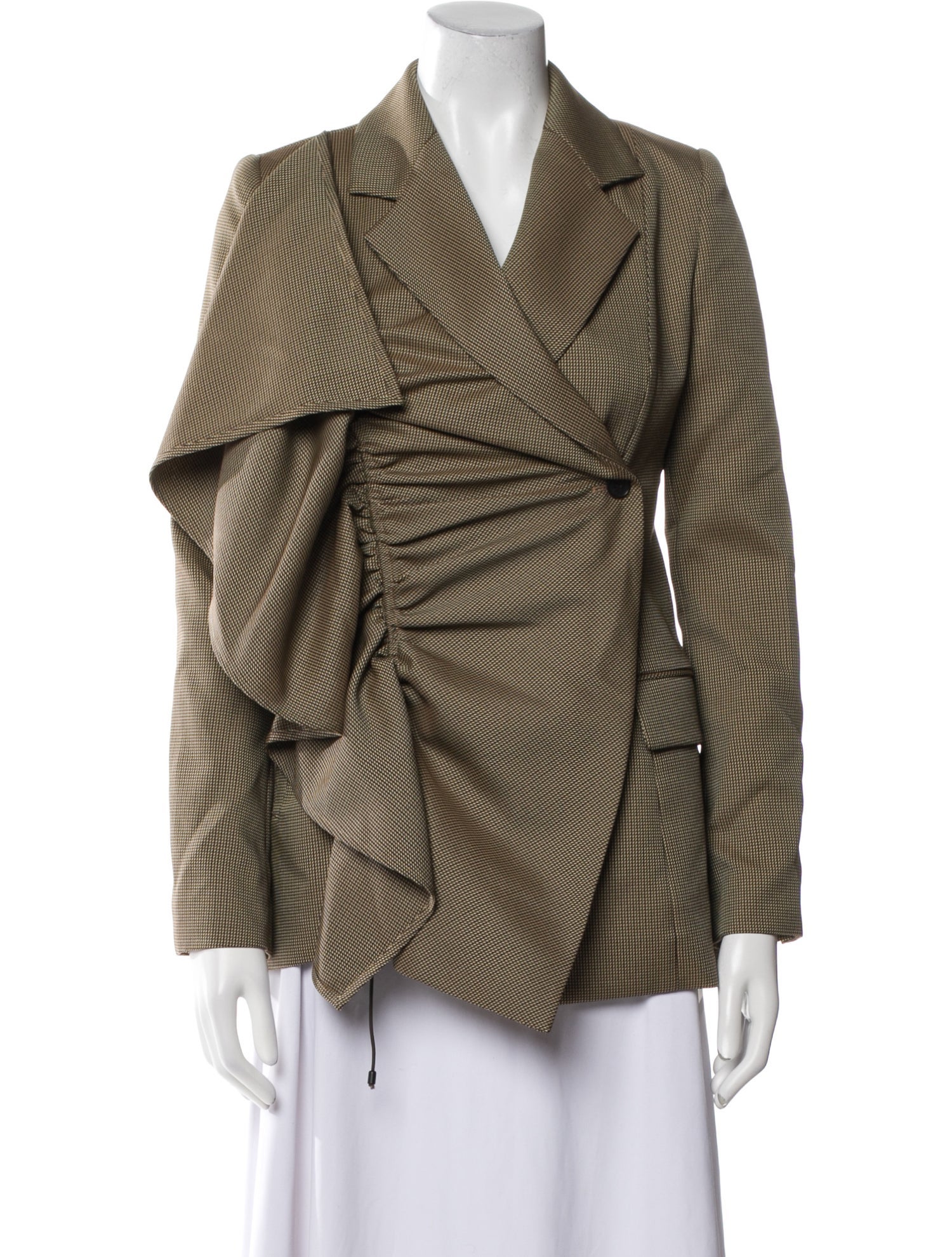 BESFXXK Plaid Print Blazer w/ Tags