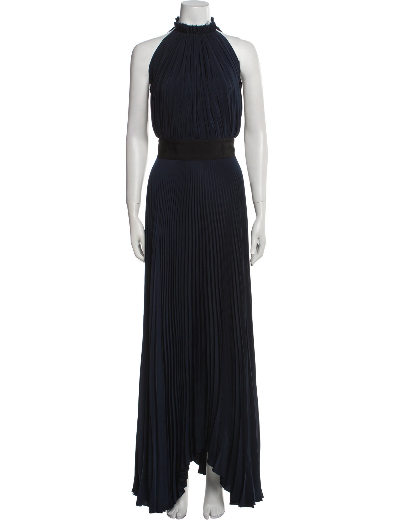 Robin Brouillette Halterneck Long Dress