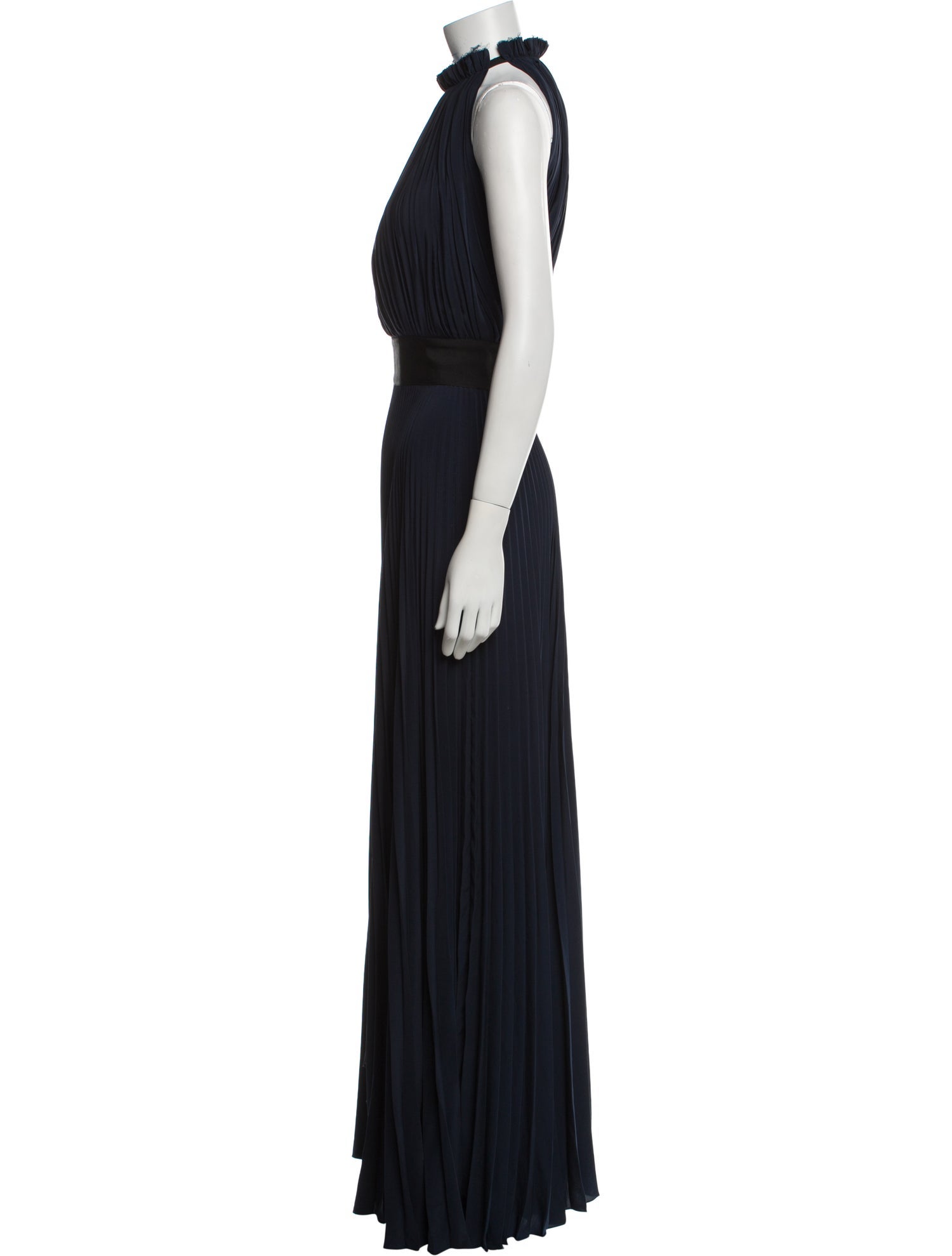 Robin Brouillette Halterneck Long Dress