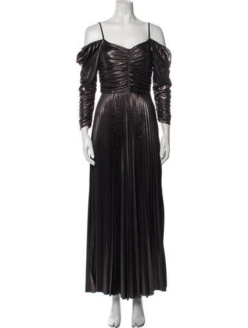 Beatrice B Dresses Square Neckline Long Dress US 2 | Petite