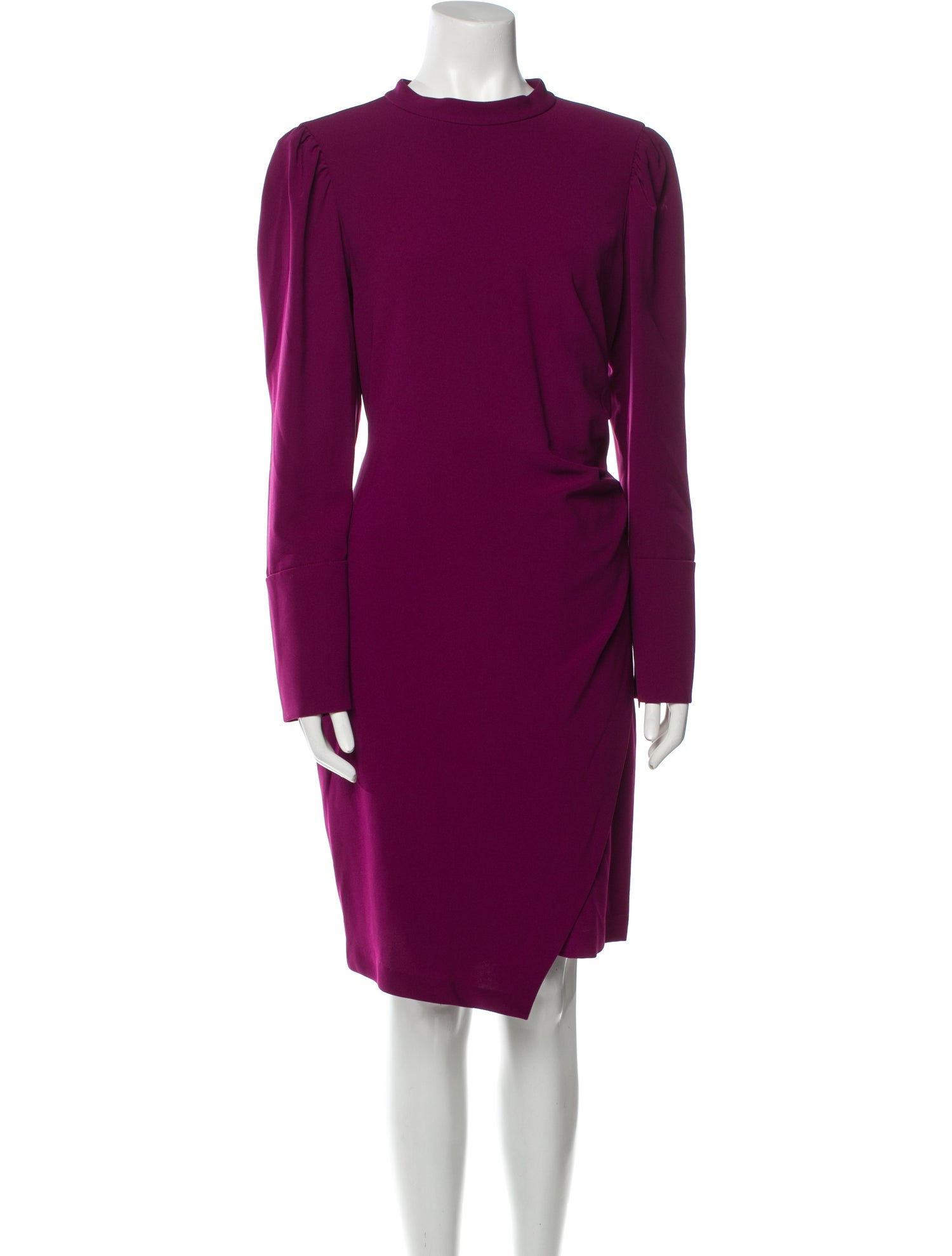 Beatrice B Mock Neck Midi Length Dress